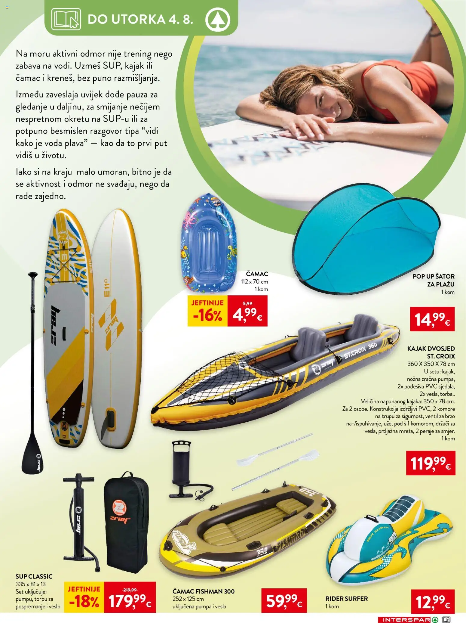 Interspar katalog | vrijedi od 27.05.2026 | Stranica: 12 | Proizvodi: Voda, Ventil, Dvosjed, Torba