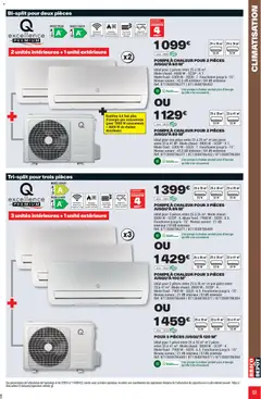 Brico Dépôt - Prévisualisation de Brico Dépôt L'officiel du bricolage valide à partir de 16.06.2026 | Page: 51 | Produits: Couches, Climatisation, Compresseur, Lit
