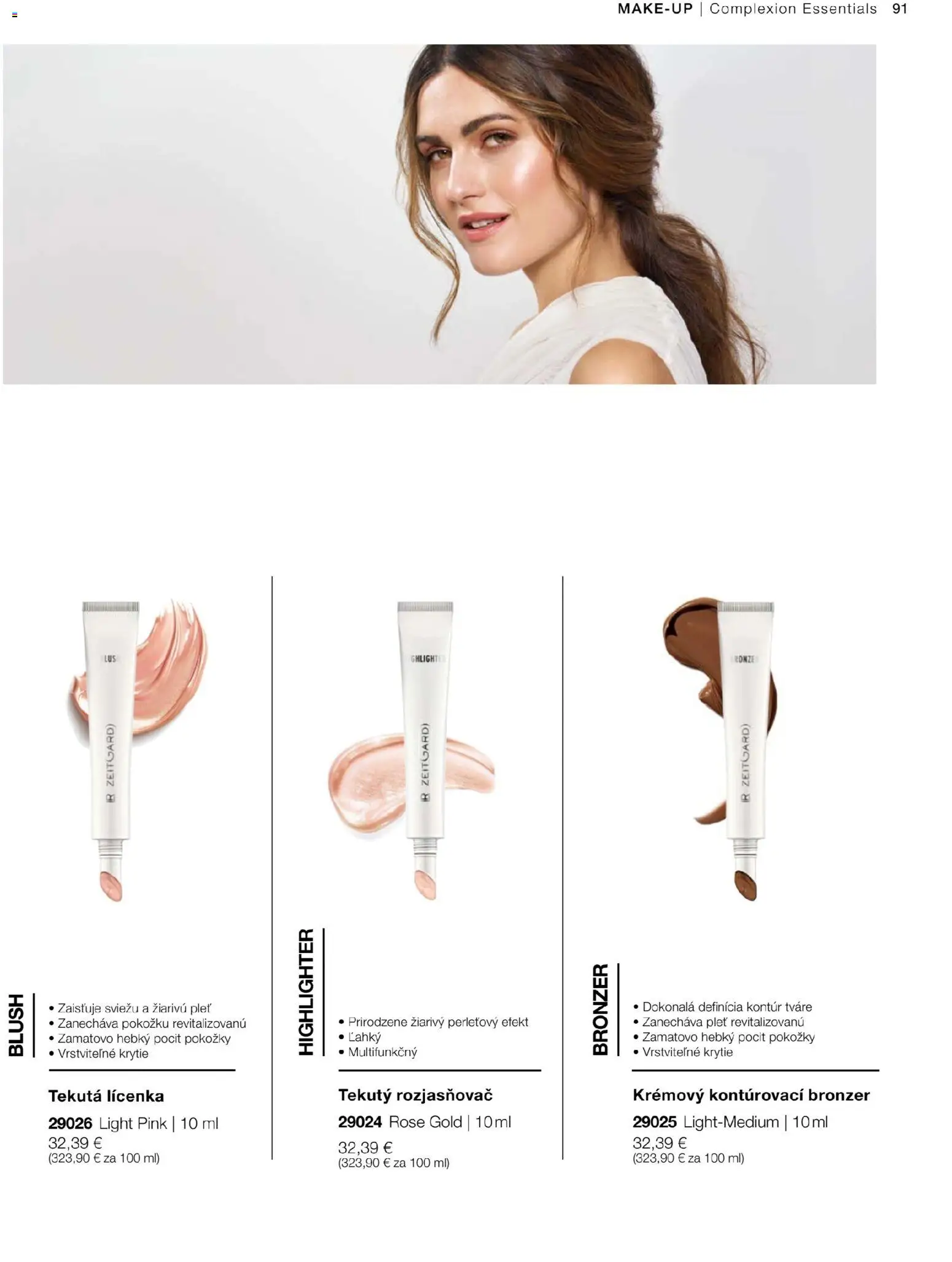 Nové LR akcie – leták je platný od 22.05.2026 | Strana: 91 | Produkty: Bronzer, Lícenka, Rozjasňovač