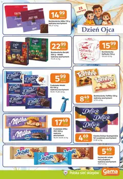 Pogląd oferty "Gama gazetka" - ważna od 18.06.2026 | Strona: 5 | Produkty: Czekolada milka, Toffifee, Herbatniki, Czekolada