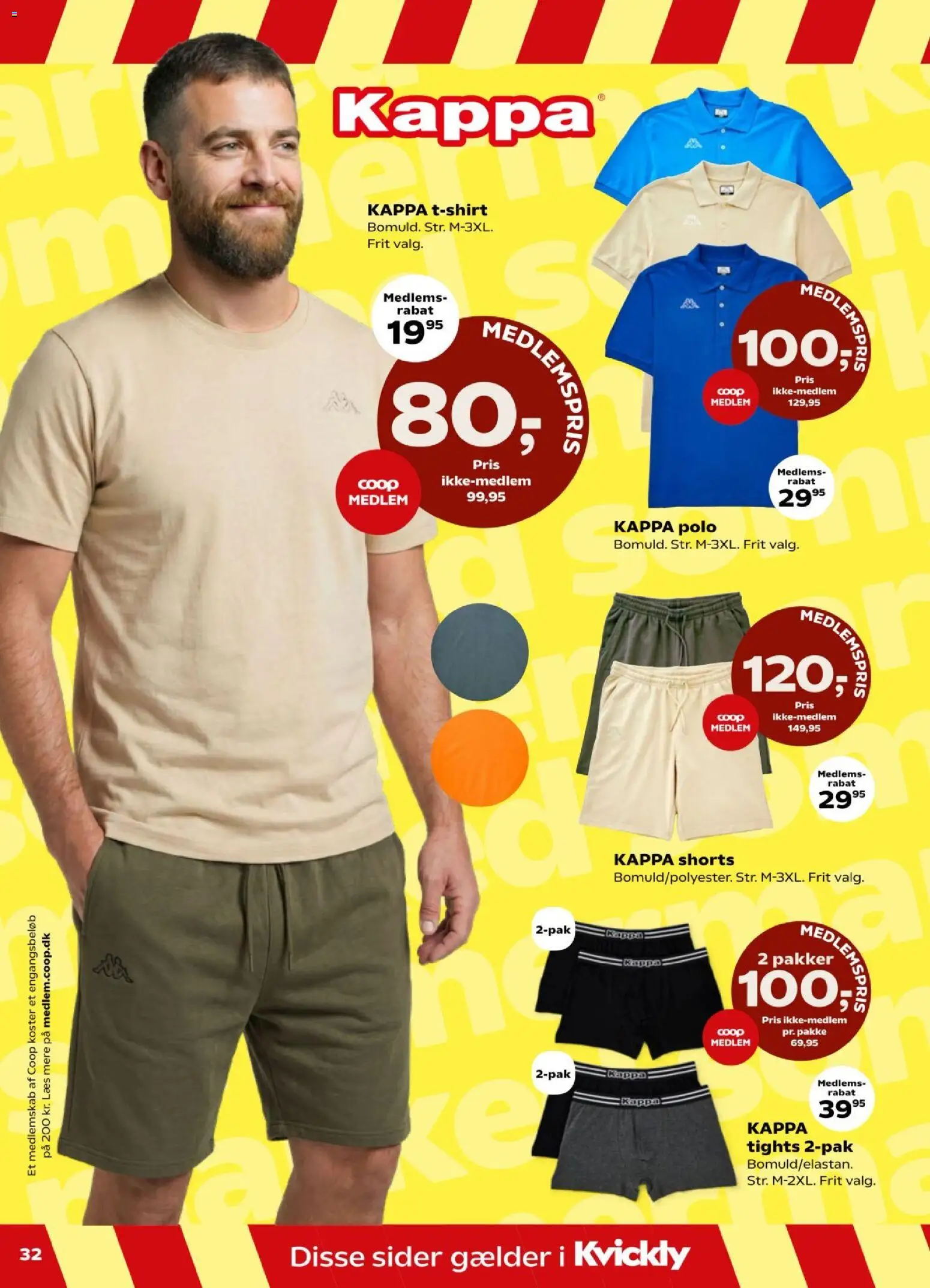 Kvickly tilbudsavis – gyldig fra 12.06.2026 | Side: 36 | Produkter: Shorts, Tights