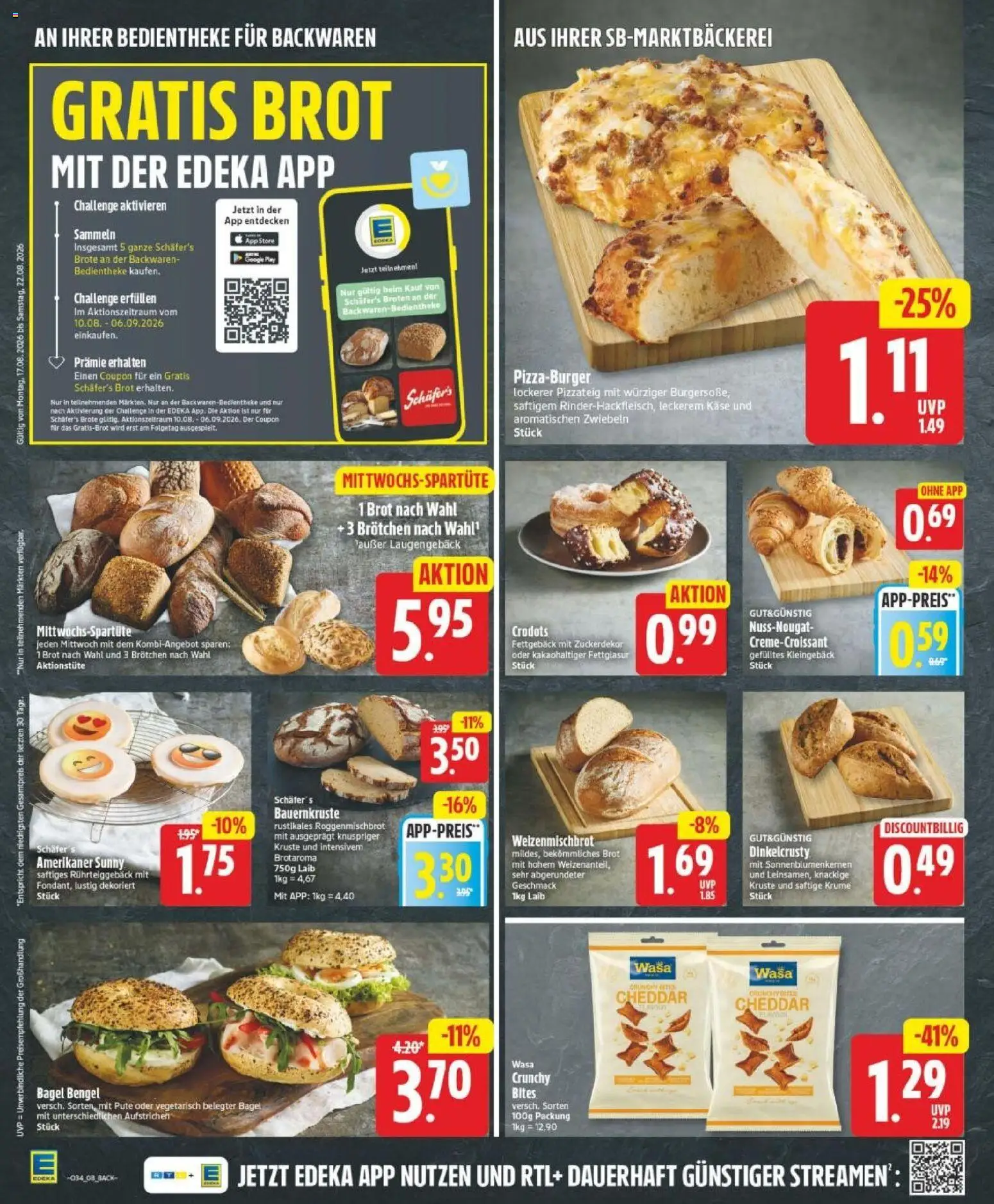 Edeka Prospekt Hannover – gültig ab 17.08.2026 | Seite: 8 | Produkte: Pute, Käse, Zwiebeln, Brot