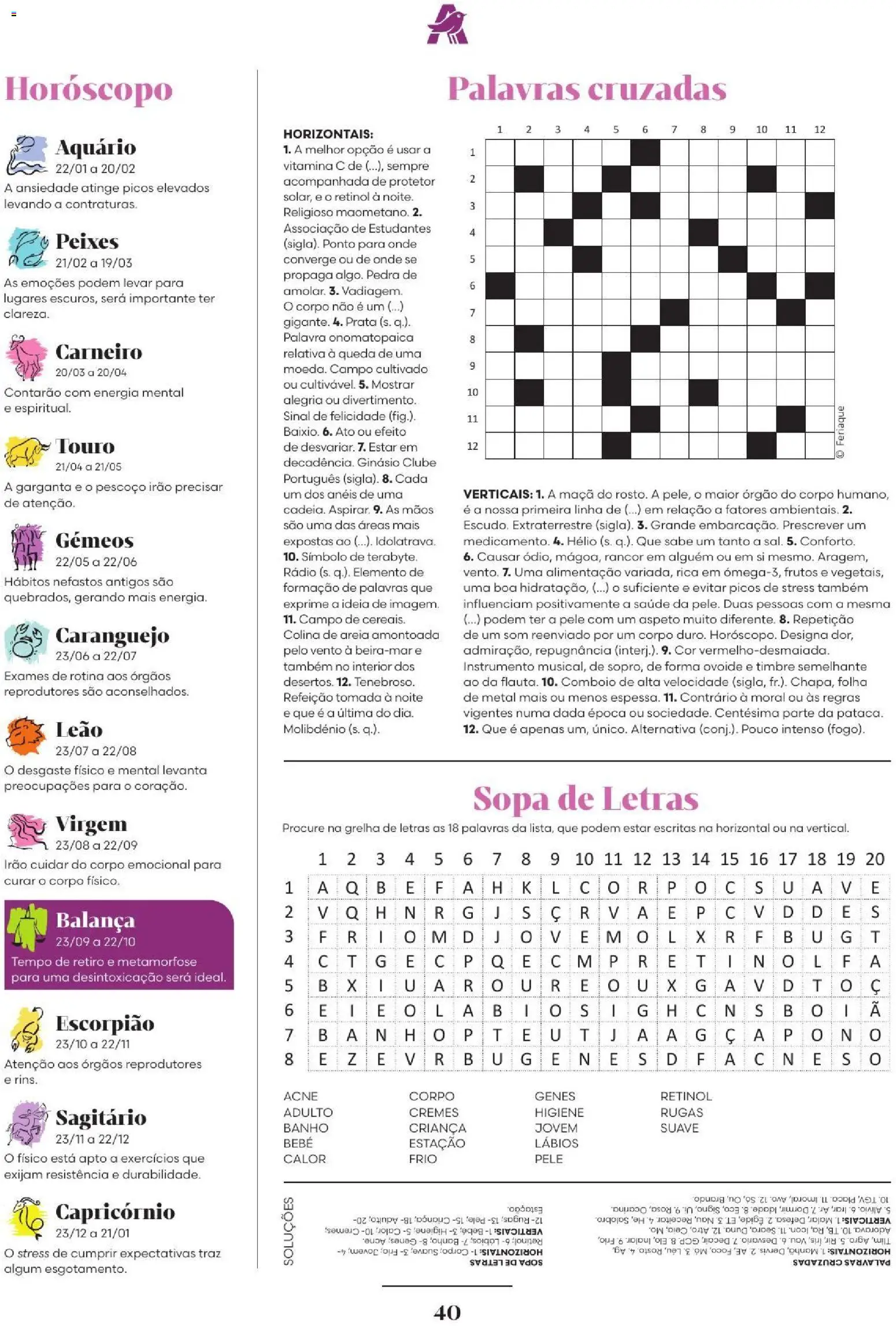 Auchan Revista Beleza e Especial Corpo │ válido de 04/10/2026 | Página: 40