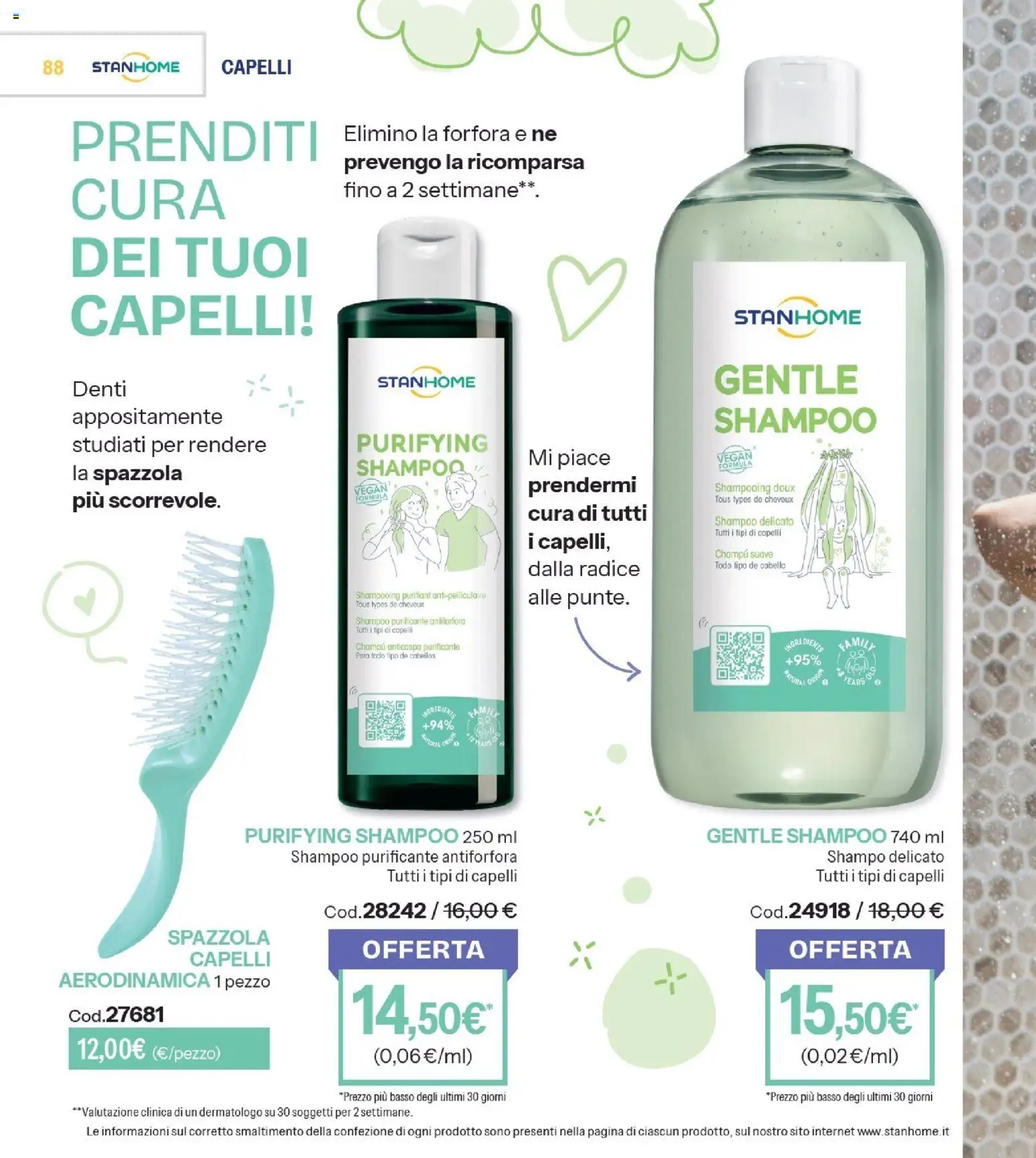 Volantino Stanhome del 14/07/2026 | Pagina: 89 | Prodotti: Spazzola, Shampoo
