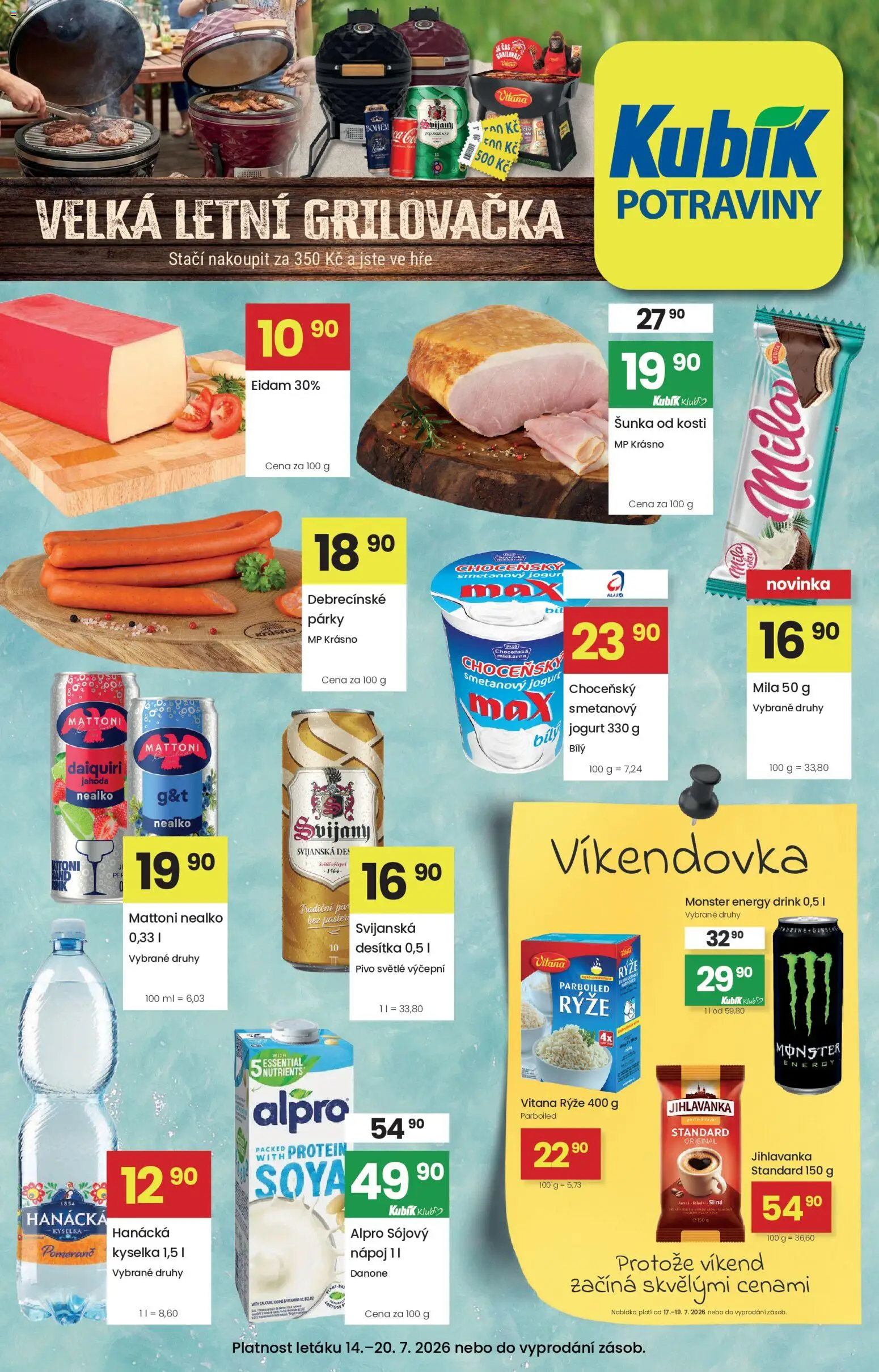 Kubík leták od 14.07.2026 | Strana: 1