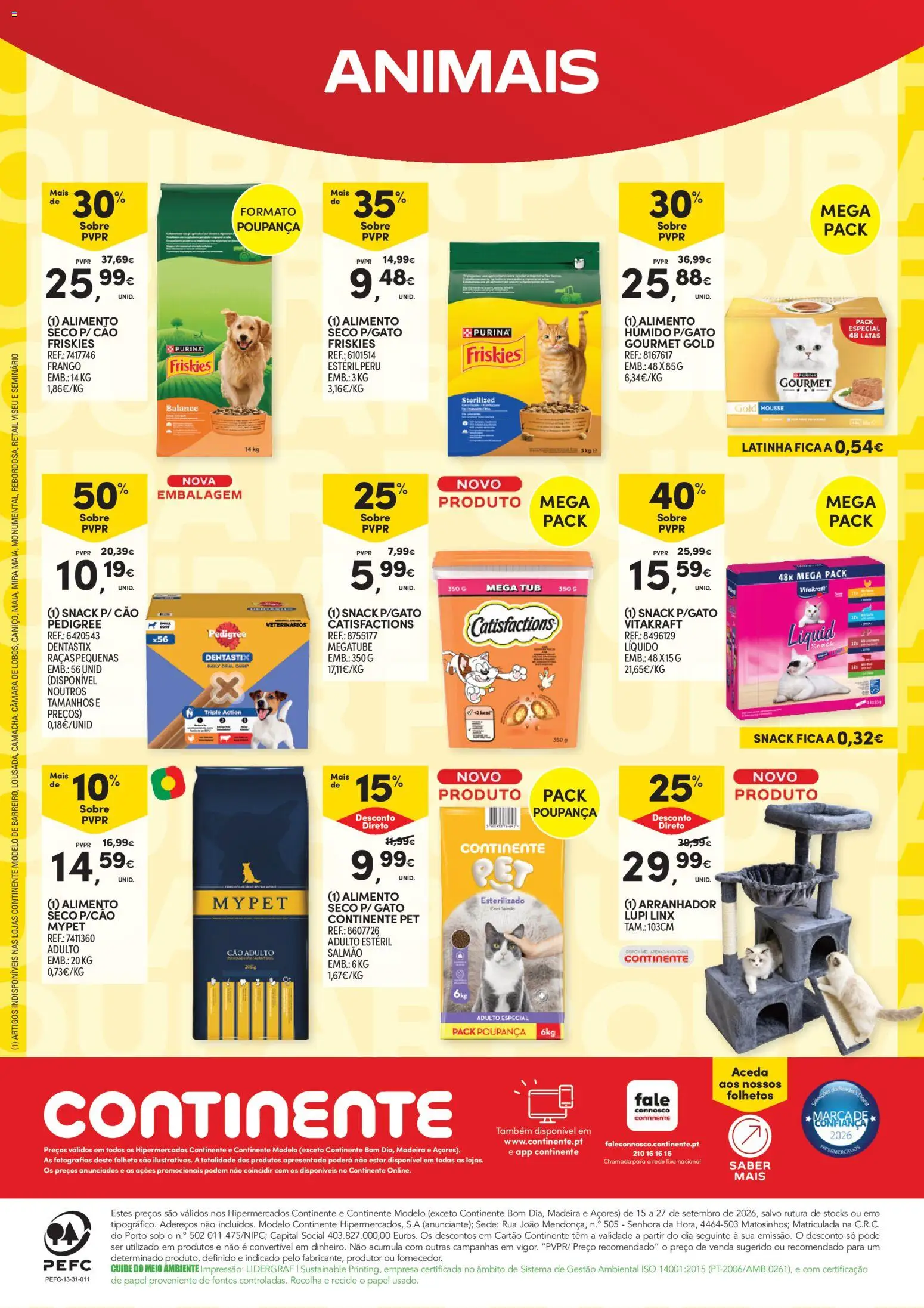 Continente - Pack Poupança │ válido de 15/09/2026 | Página: 20