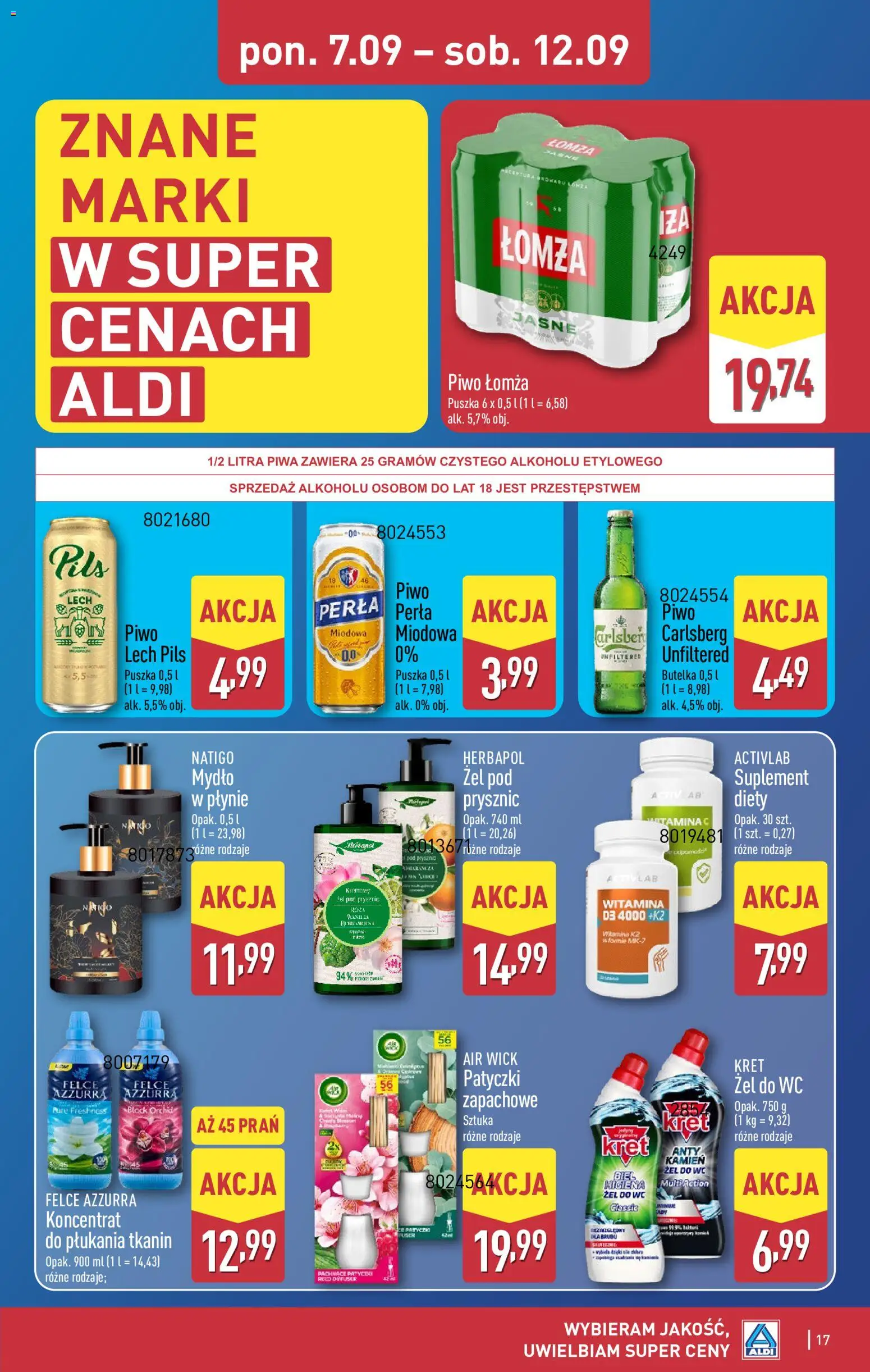 Aldi gazetka od 07.09.2026 | Strona: 17
