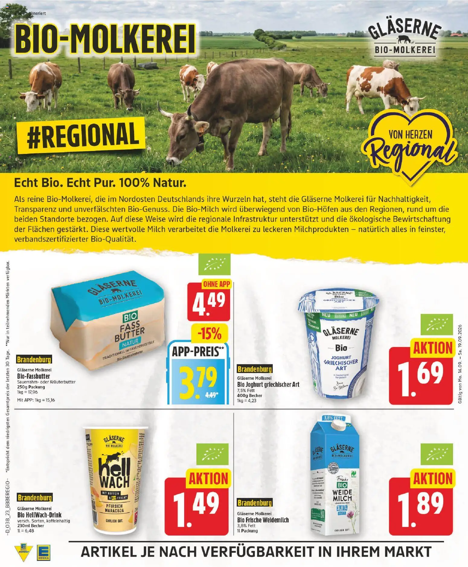 Edeka Prospekt – gültig ab 14.09.2026 | Seite: 23