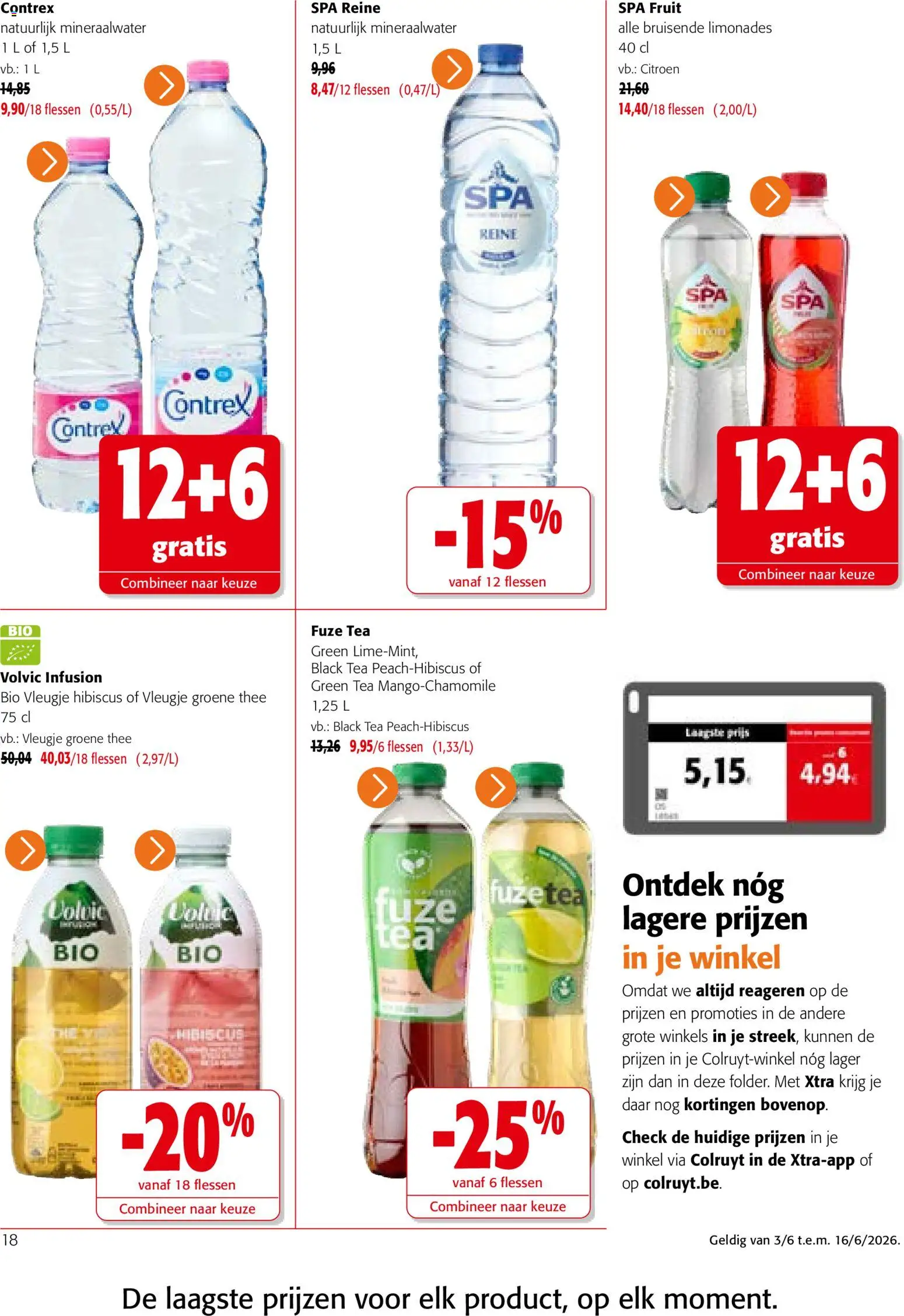 {H1} | Pagina: 18 | Producten: Thee, Fruit, Mineraalwater