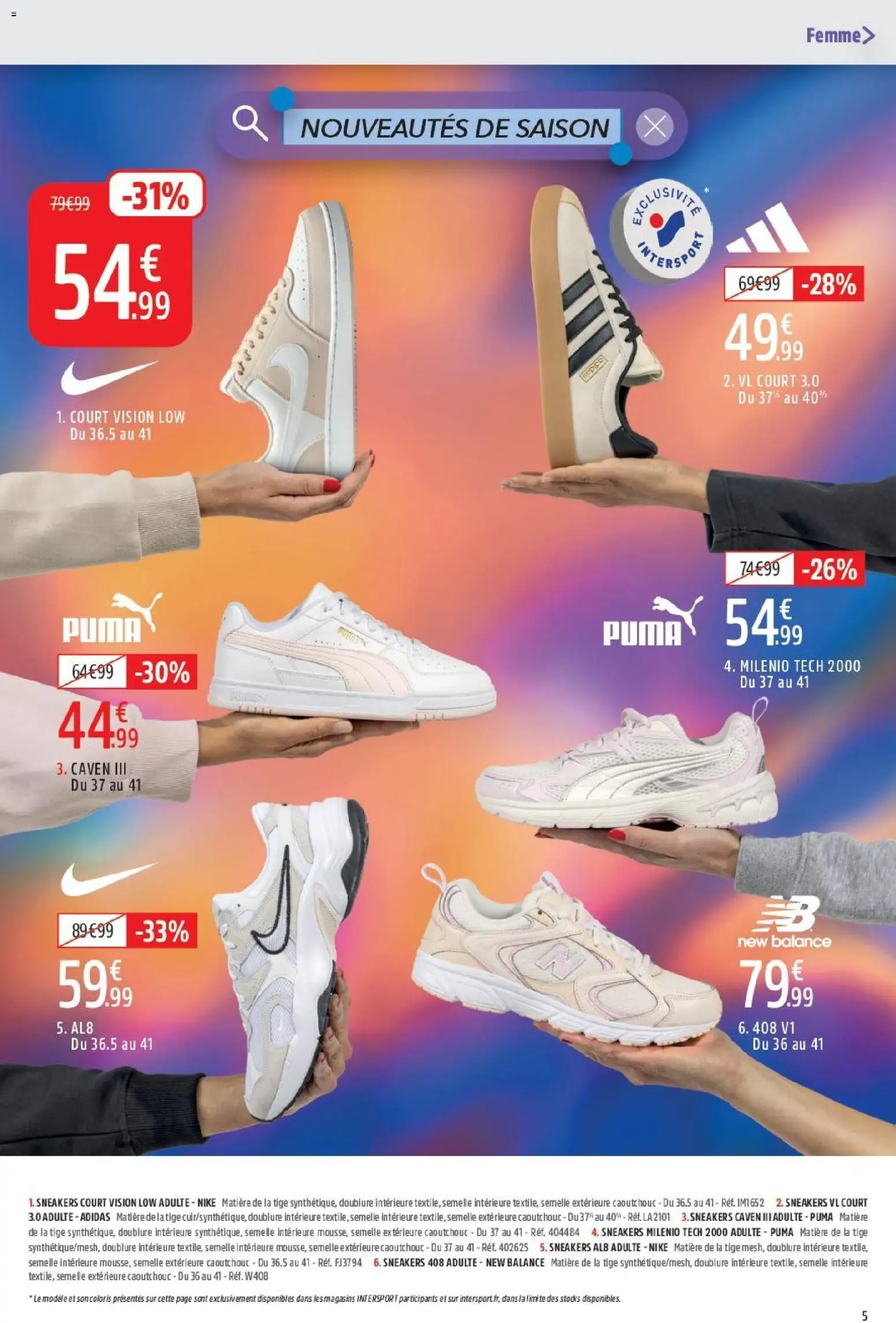 {H1} | Pagina: 5 | Producten: Sneakers, La