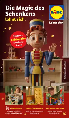 Náhled letáku Lidl Německo leták - Spielwarenmagazin 2026 od 19.10.2026