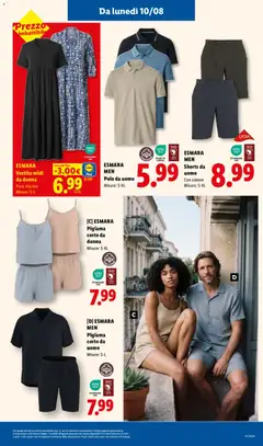 Anteprima del volantino Lidl volantino valido a partire dal 06/08/2026 | Pagina: 44 | Prodotti: Pigiama, Vestito, Polo