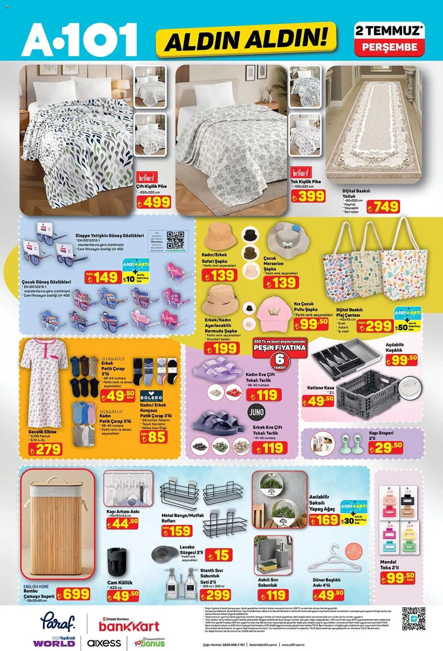 A101 - Katalog Aldın Aldın - 02 Temmuz 2026 tarihinden itibaren geçerlidir | Sayfa: 10 | Ürünler: Döner, Elbise, Telefon, Kasa