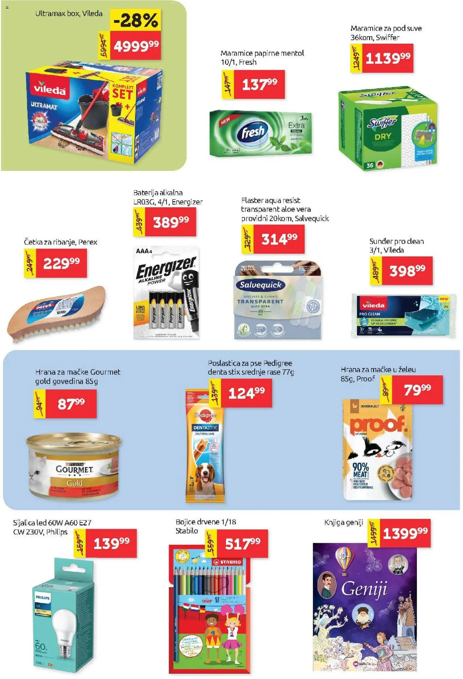 SuperVERO katalog - važi od 17.09.2026 | Strana: 25 | Proizvode: Govedina, Led, Baterija, Sijalica