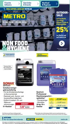 Metro NonFood-Angebote ab 31.08.2026 gültig