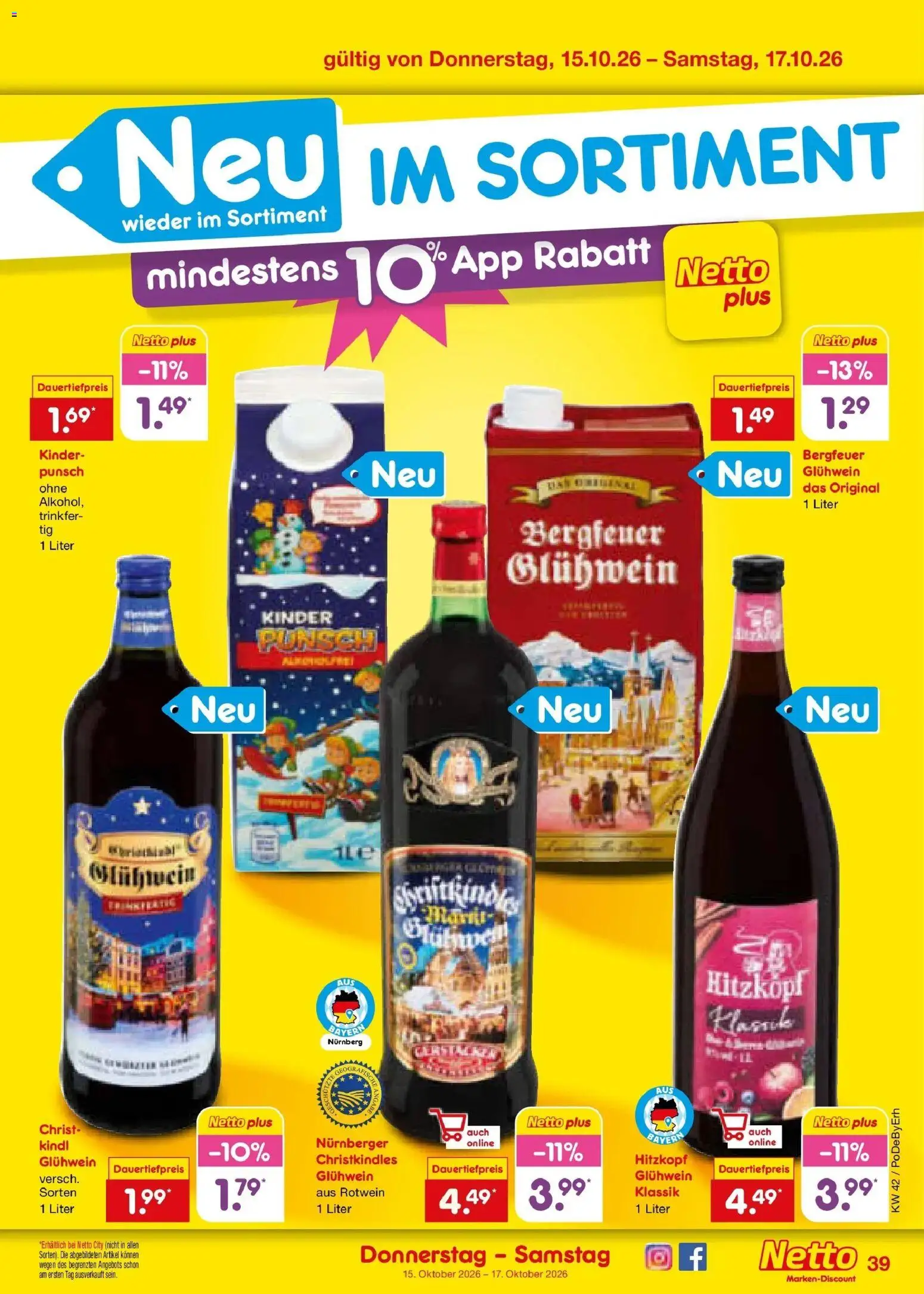 Netto Marken-Discount Prospekt Stuttgart (ab 12.10.2026) » Angebote | Seite: 53 | Produkte: Rotwein