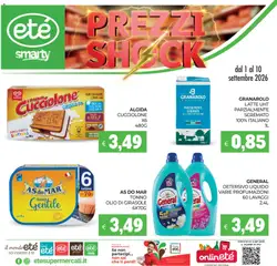 Anteprima del volantino Eté volantino Smarty valido a partire dal 01/09/2026