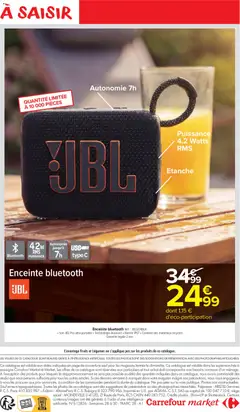 Carrefour Market - Prévisualisation de Carrefour Market catalogue valide à partir de 07/07/2026 | Page: 2 | Produits: Enceinte, Couverture, Enceinte bluetooth