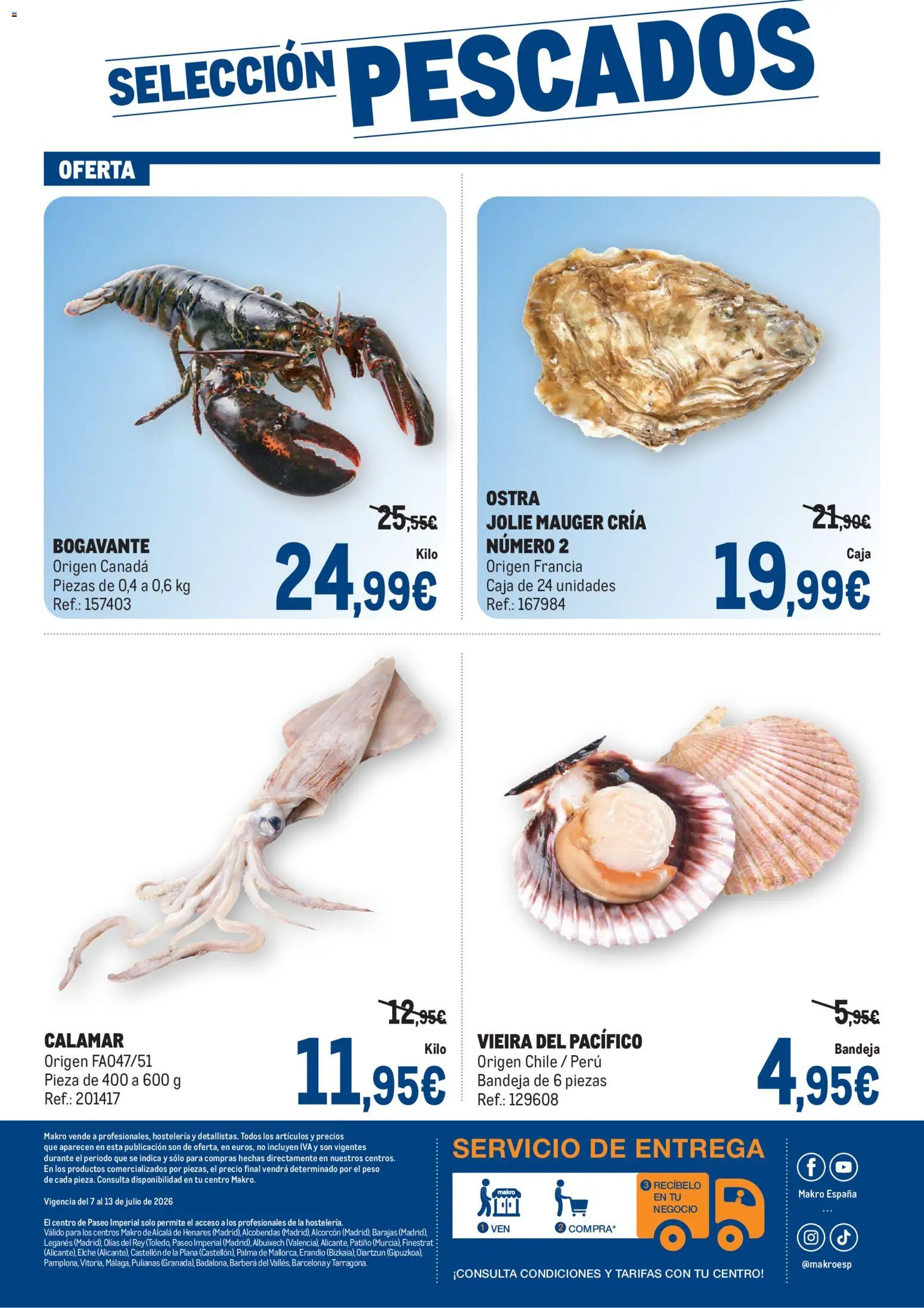 Makro Fresco Península │ válido desde el 07/07/2026 | Página: 4 | Productos: Peso, Bandeja, Caja