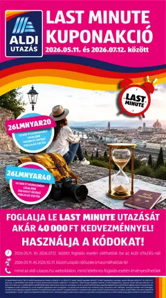 Aldi Utazás katalógus - amely érvényes a következő dátumtól: 28.05.2026