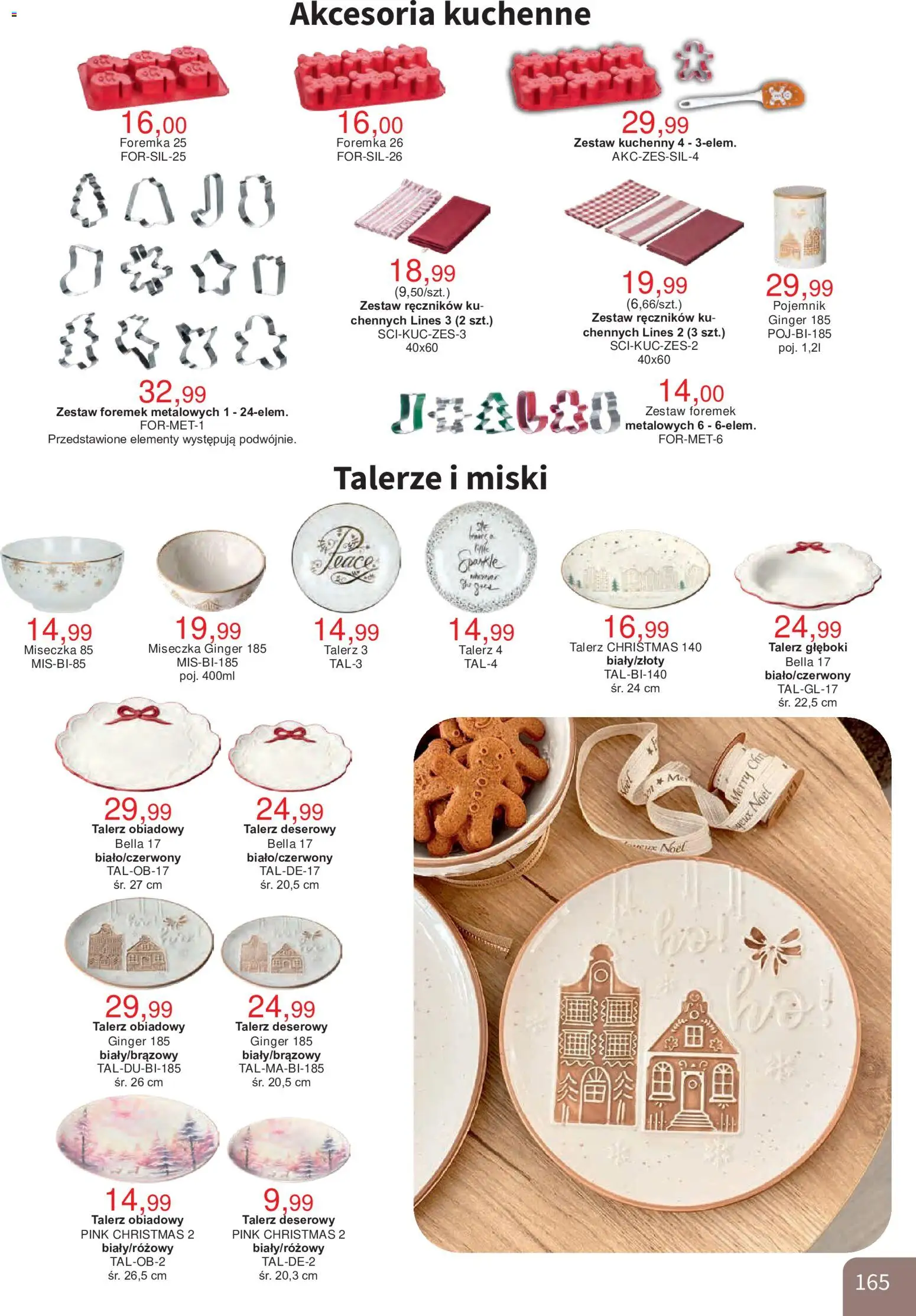 Bodzio Katalog od 01.10.2026 | Strona: 165 | Produkty: Talerze