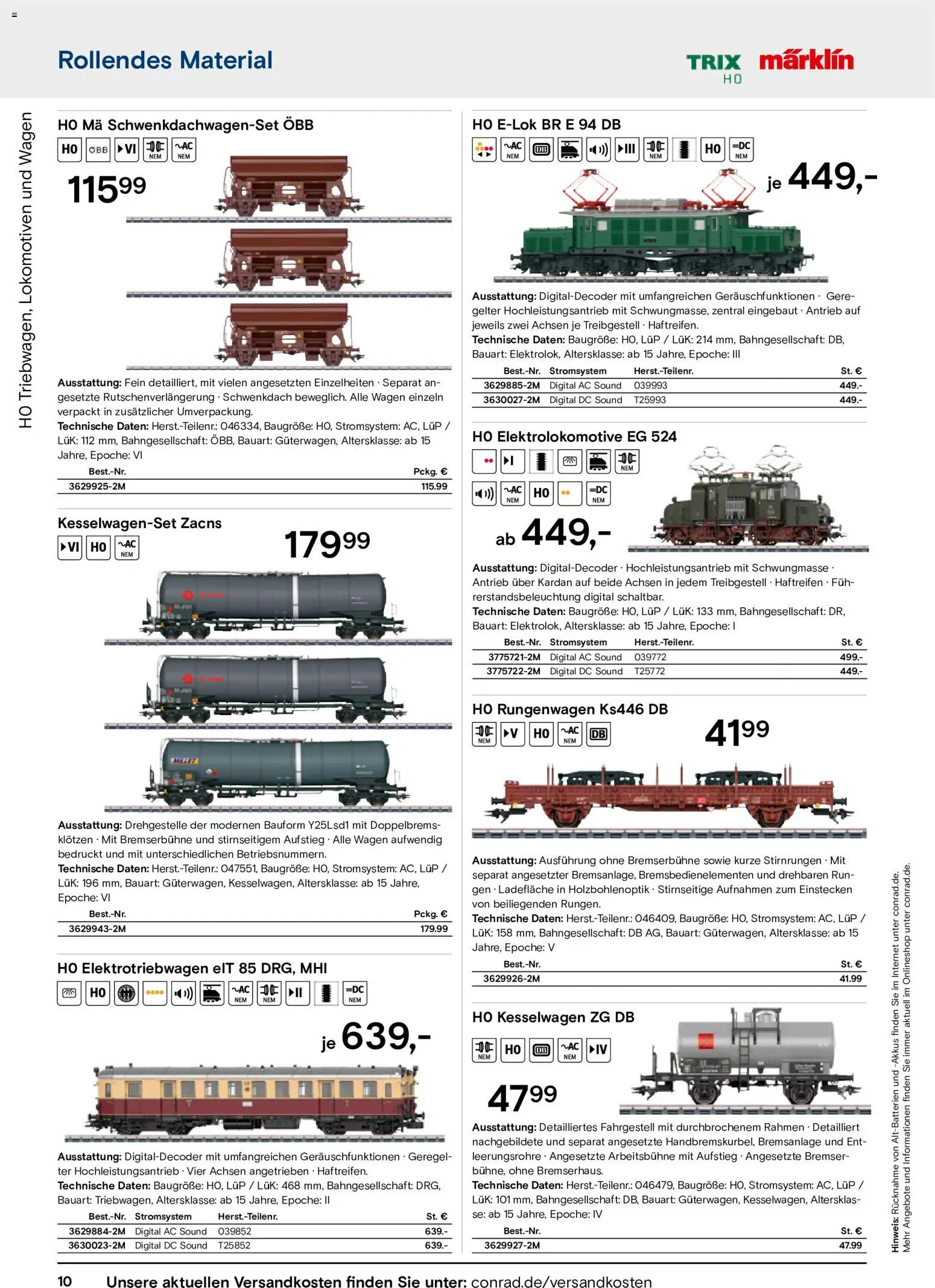 Conrad Modellbahn Katalog – gültig ab 07.09.2026 | Seite: 14