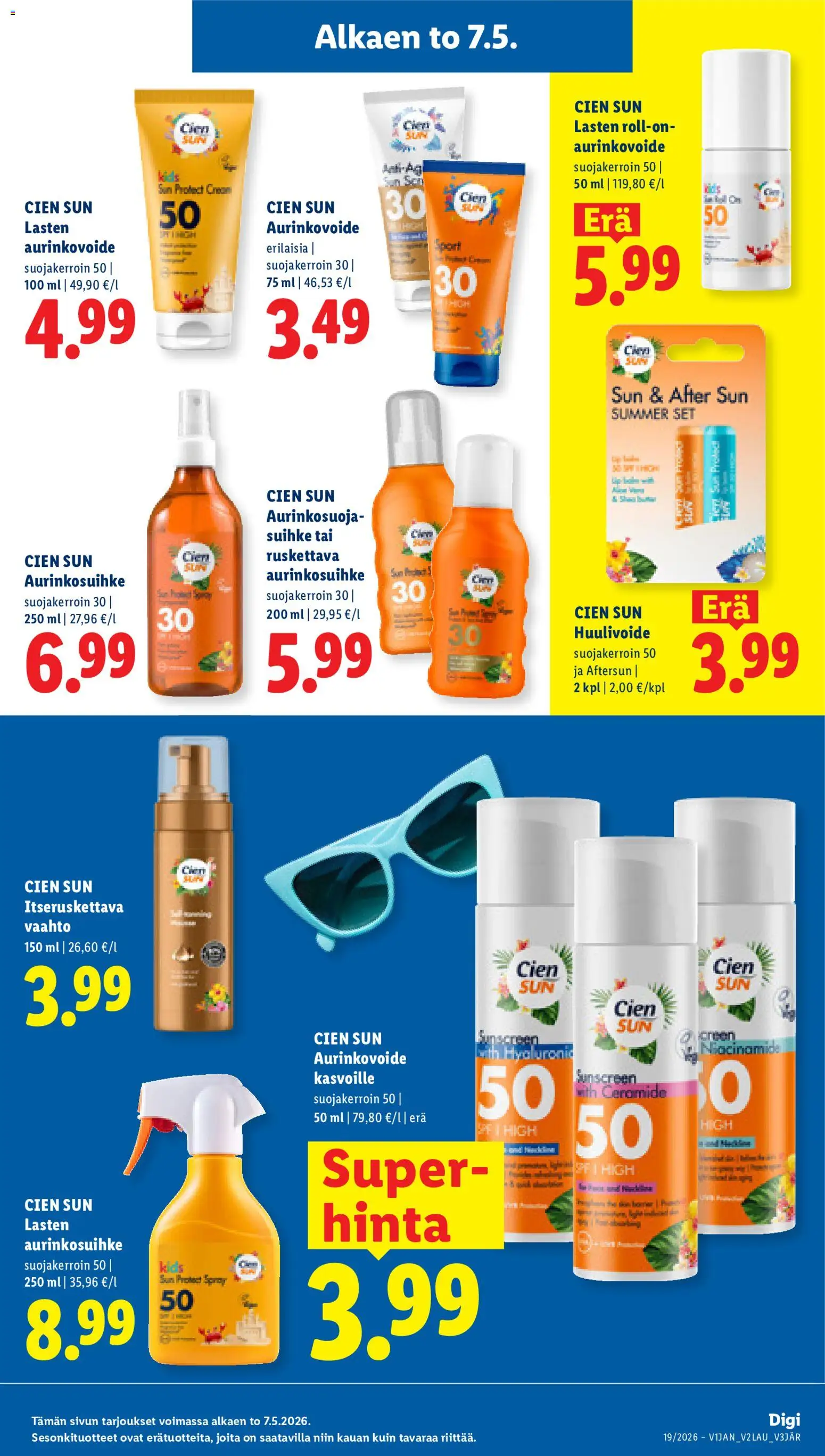 Lidl tarjoukset - Rovaniemi – voimassa 07.05.2026 alkaen | Sivu: 13