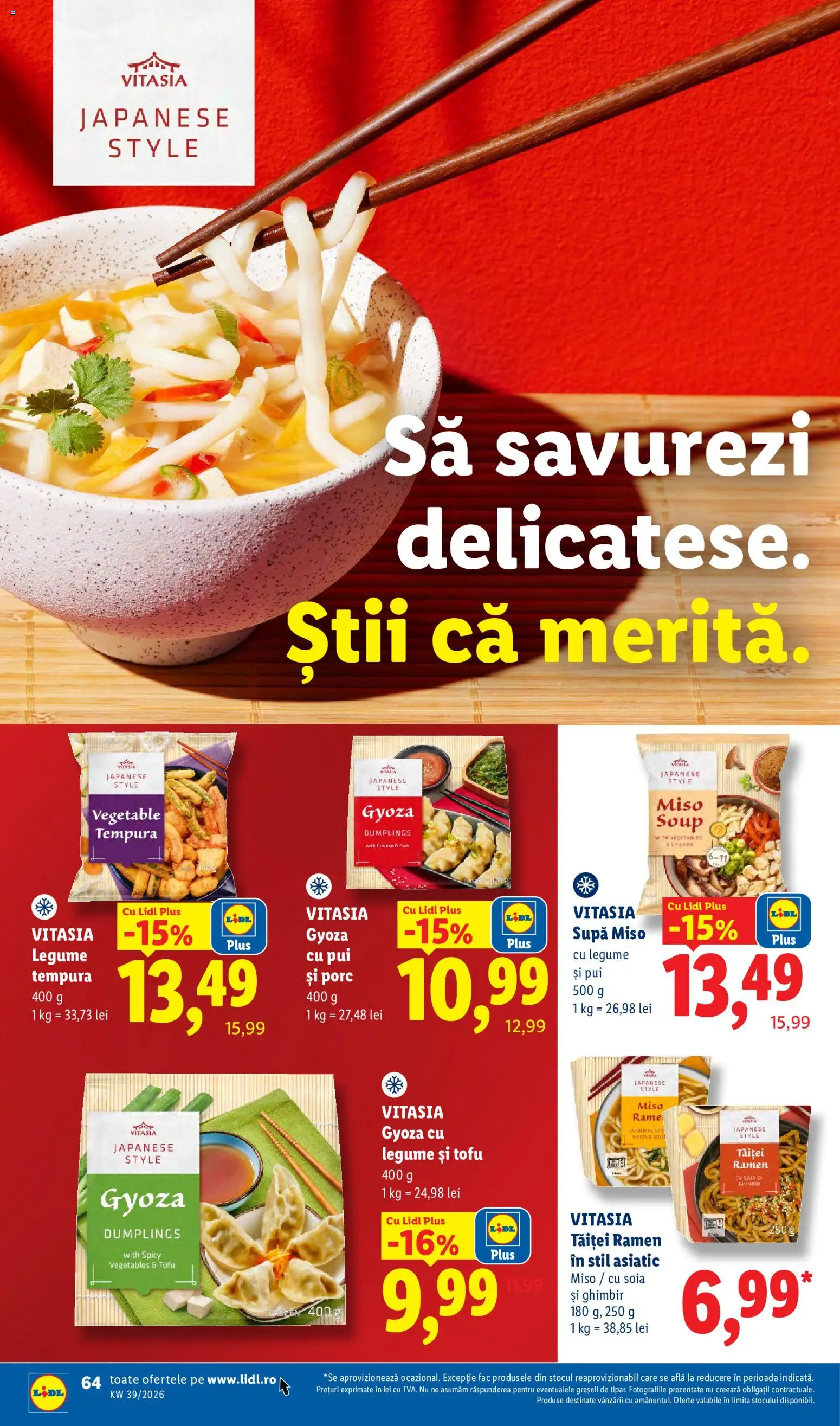 Noul catalog Lidl – valabil de la 21.09.2026 | Pagină: 64