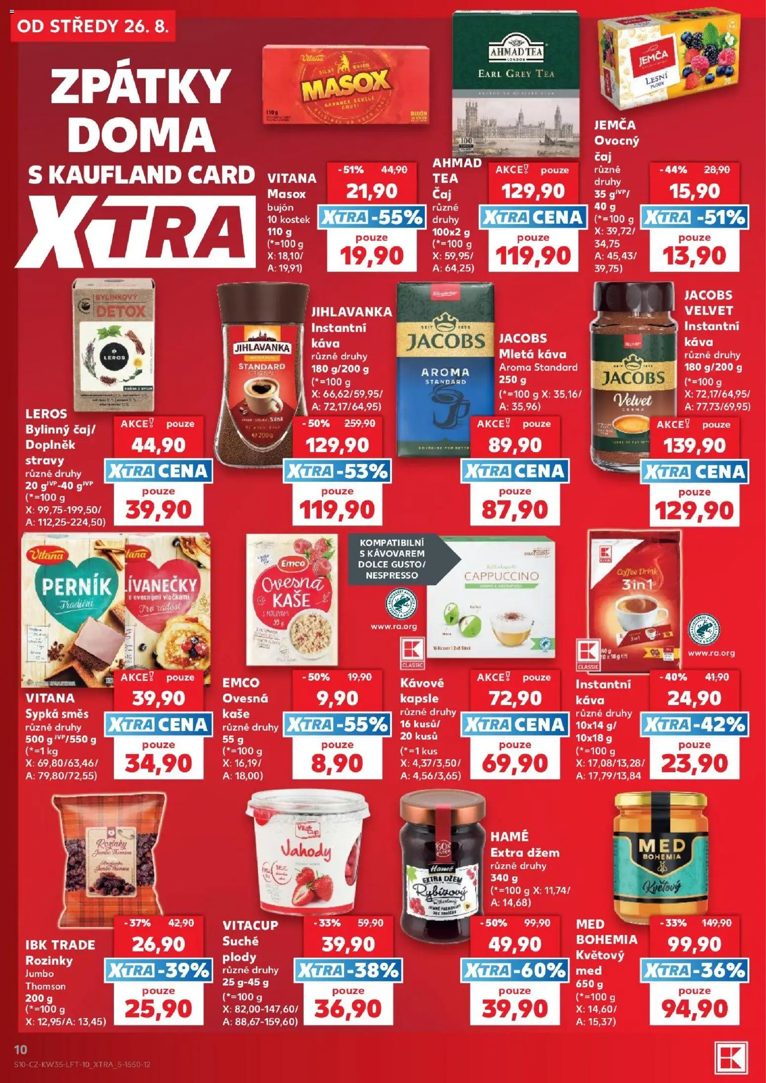 Kaufland leták - Praha 4 od 26.08.2026 | Strana: 10