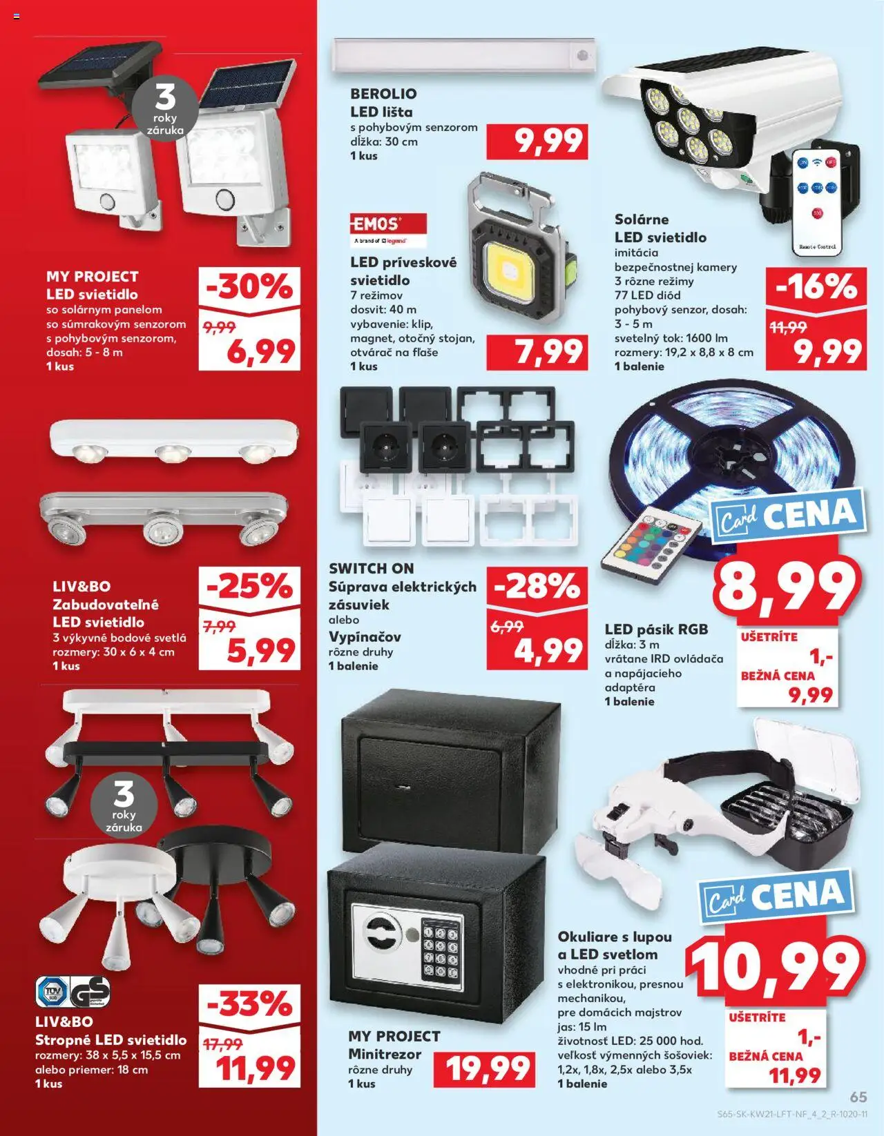 Nové Kaufland akcie – leták je platný od 22.05.2025 | Strana: 65