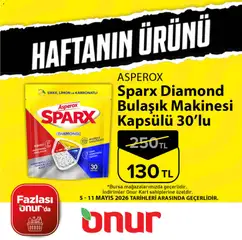 05.05.2026 tarihinden itibaren geçerli olan Onur Market kataloğu önizlemesi