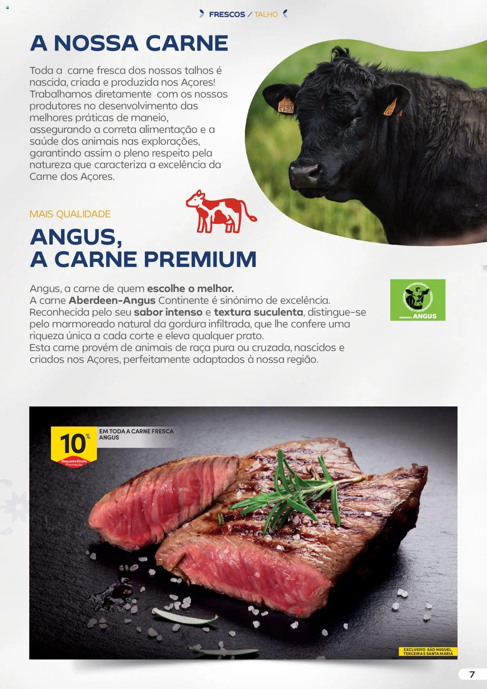 Continente - O melhor dos Açores │ válido de 12.05.2026 | Página: 7 | Produtos: Carne