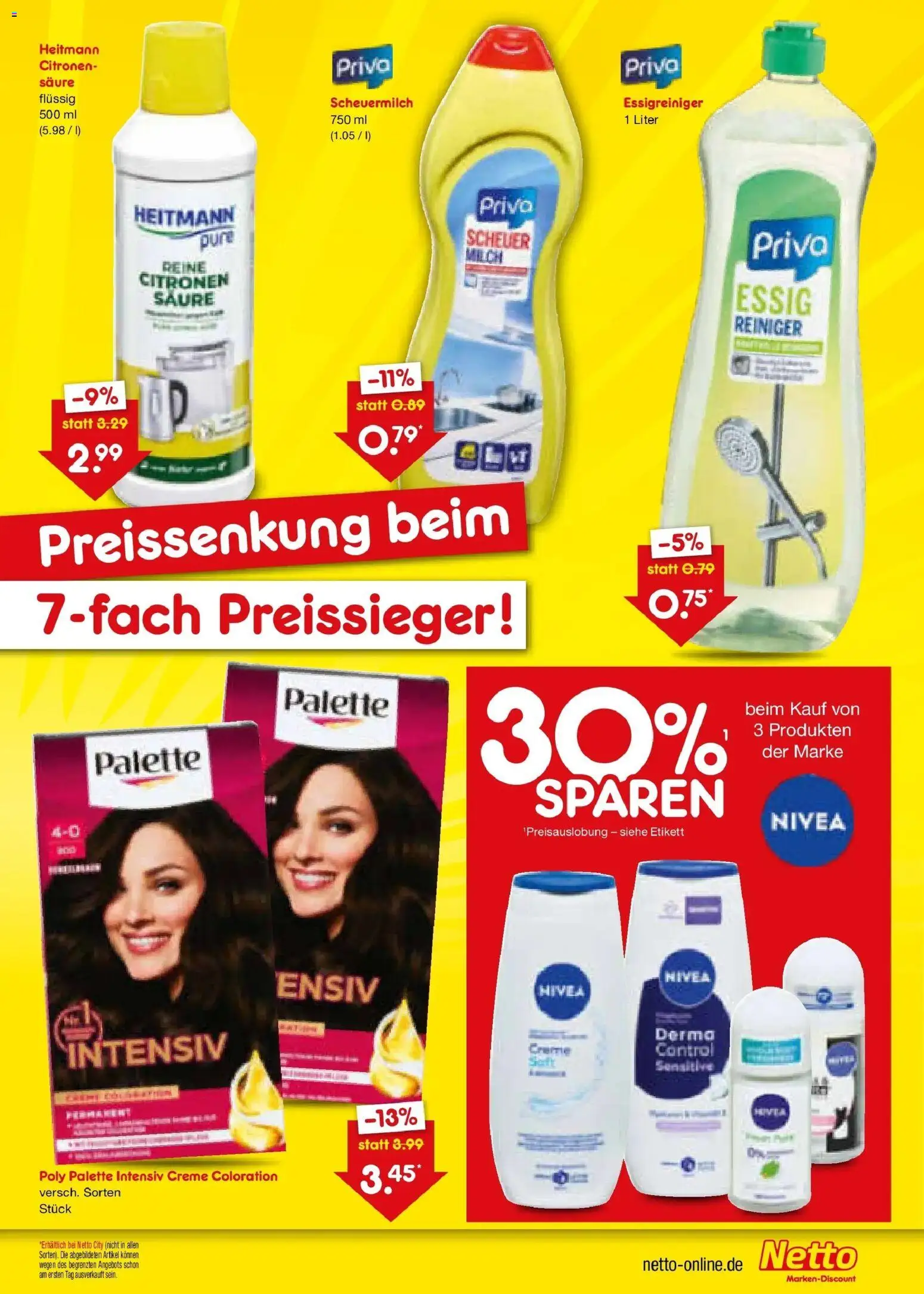 Netto Marken-Discount Prospekt Metten – gültig ab 28.09.2026 | Seite: 37 | Produkte: Milch, Essig, Creme