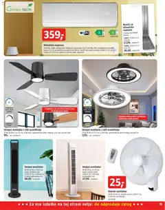 Bauhaus katalog akcije – veljaven od 20.05.2026 | Stran: 15 | Izdelki: Klimatska naprava, Ventilator, Nosilci, Stropni ventilator