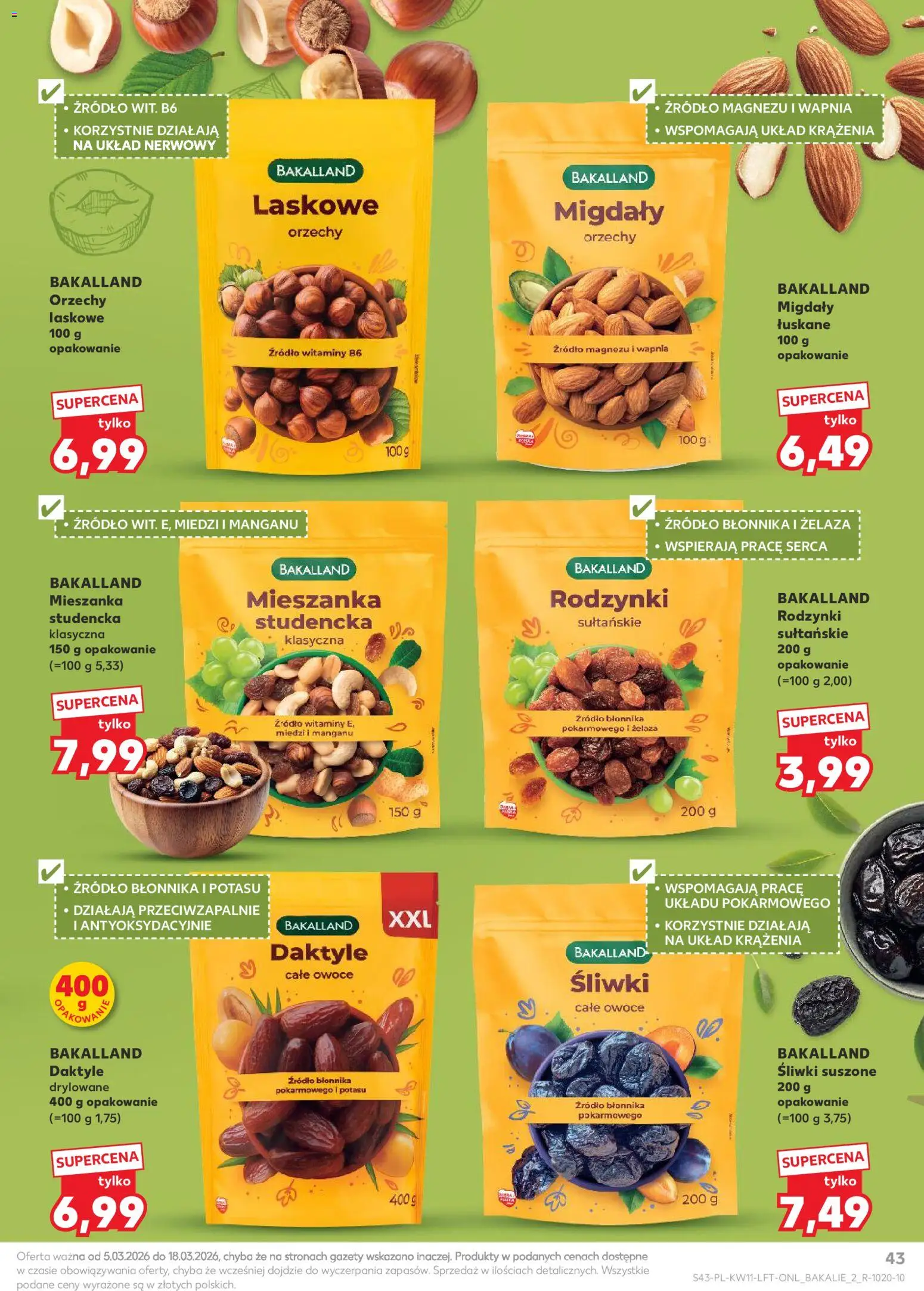 Kaufland Polsko leták od 12.03.2026 | Strana: 43