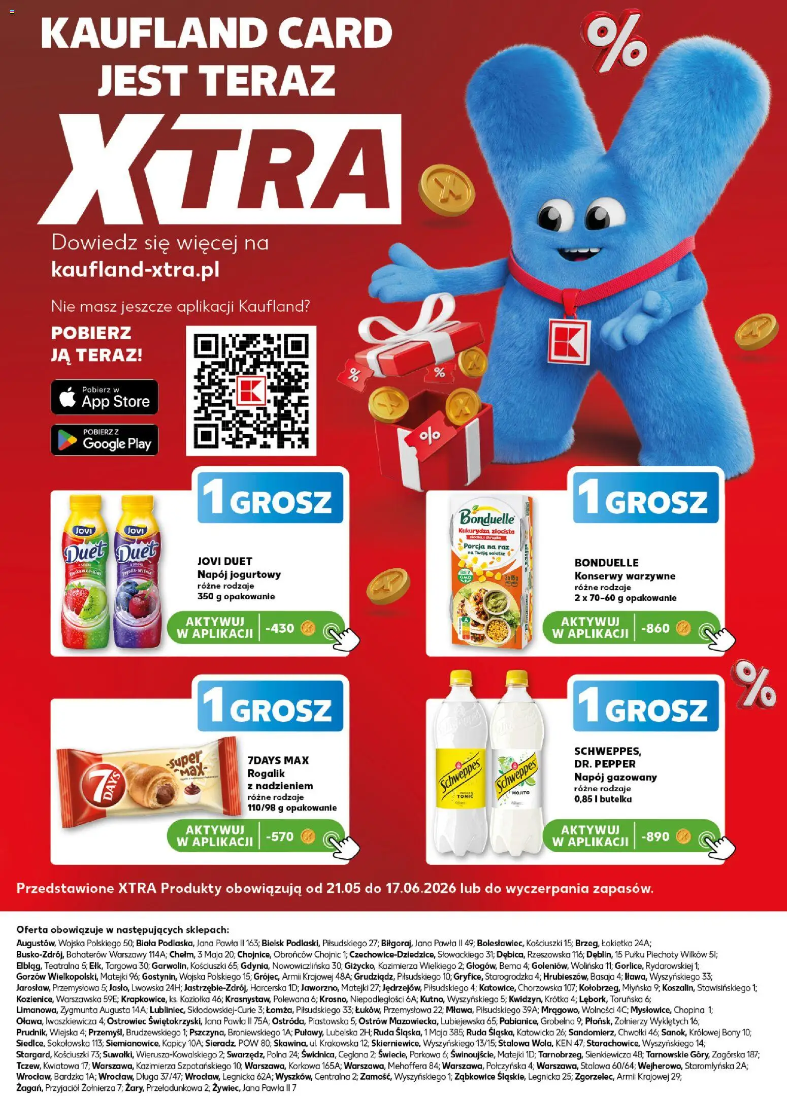 Kaufland Polsko leták - Mocny start od 01.06.2026 | Strana: 32 | Produkty: Tonic, Mojito