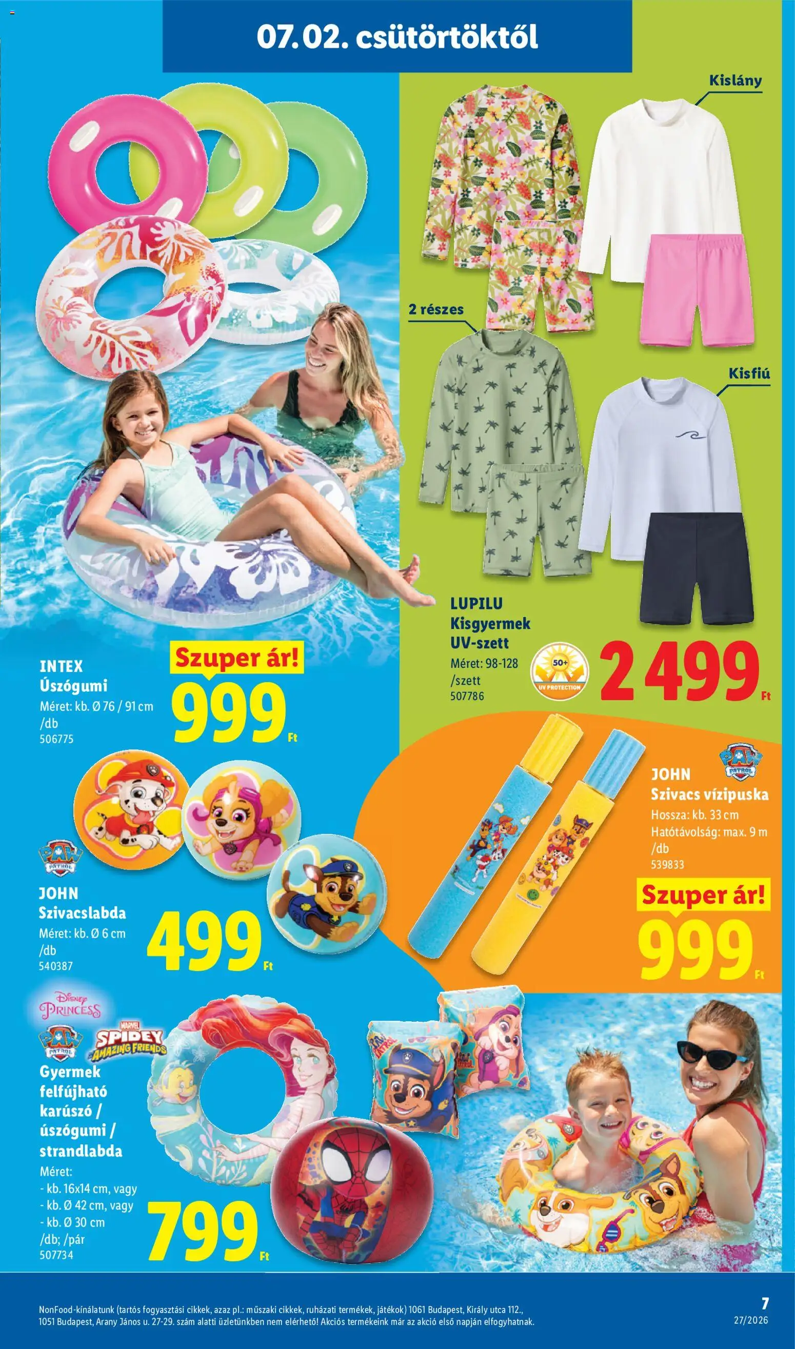 Lidl akciós ujság - amely érvényes a következő dátumtól: 2026.07.02. | Oldal: 7