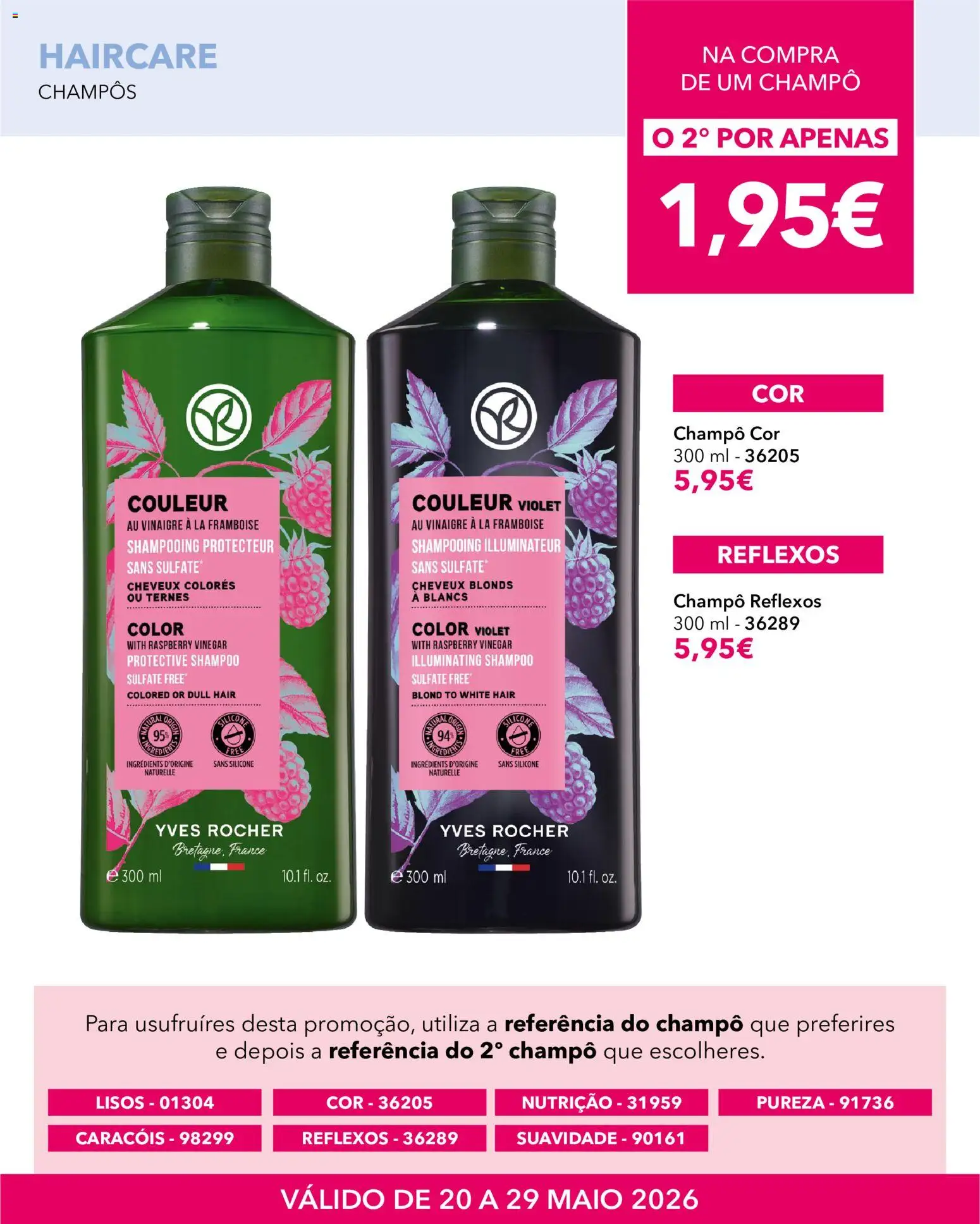 Yves Rocher Double the beauty │ válido de 20.05.2026 | Página: 7 | Produtos: Shampoo