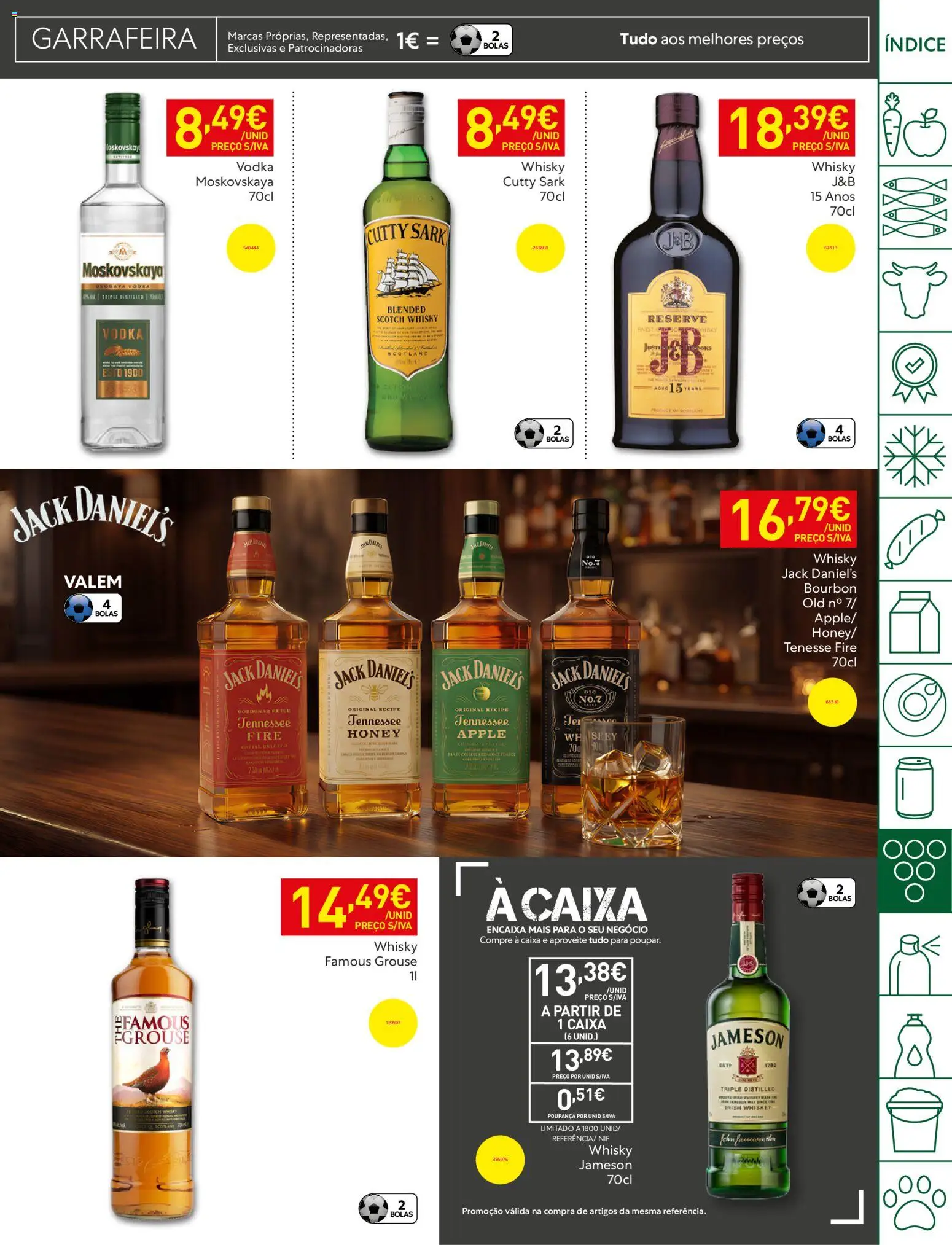 Recheio folheto │ válido de 05.05.2026 | Página: 41 | Produtos: Whisky, Caixa, Vodka