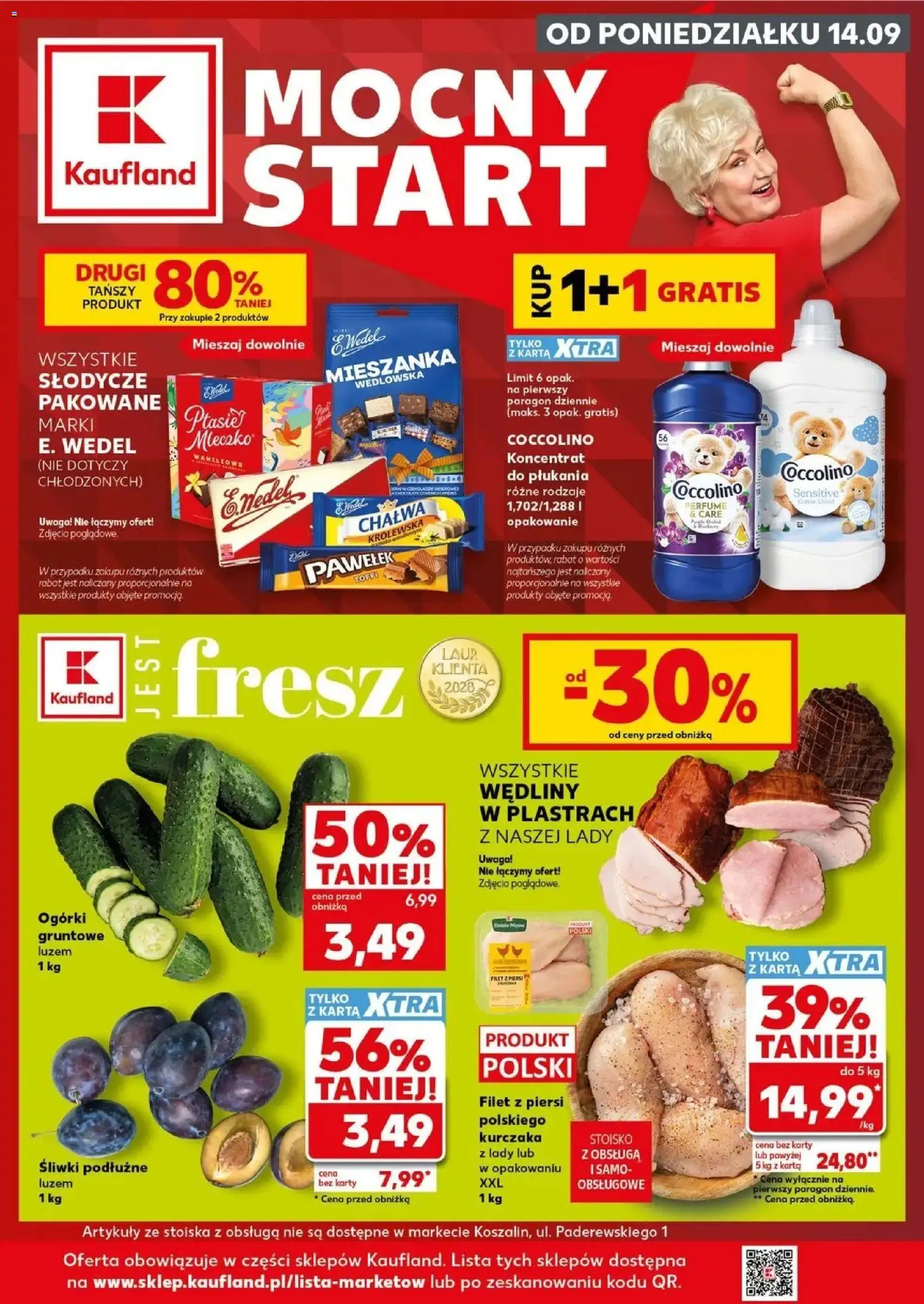 Kaufland gazetka - Mocny start od 14.09.2026 - od jutra PDF | Strona: 1