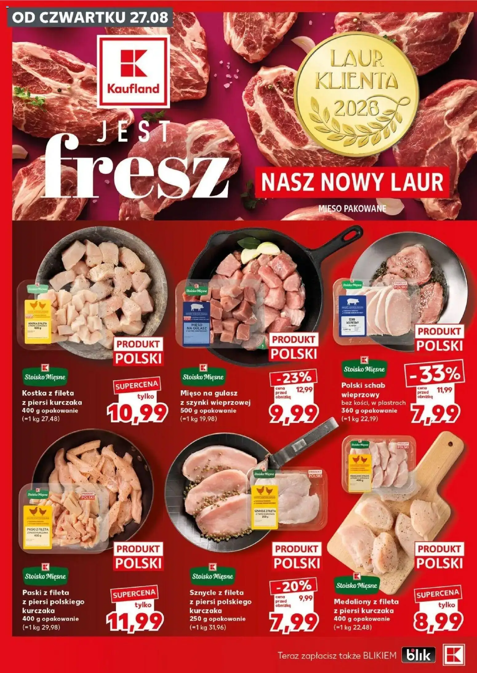 Kaufland gazetka - Super Weekend od 29.08.2026 - od jutra PDF | Strona: 18 | Produkty: Schab, Mięso, Schab wieprzowy, Mięso na gulasz