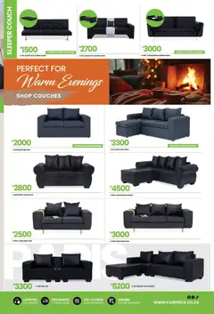 Fair Price specials catalogue – valid from 01.06.2026 | Page: 11 | Products: Couch, Chaise