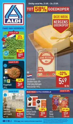 Aldi folder week 39 - Voorbeeld van een folder van Aldi, geldig van 21-09-2026