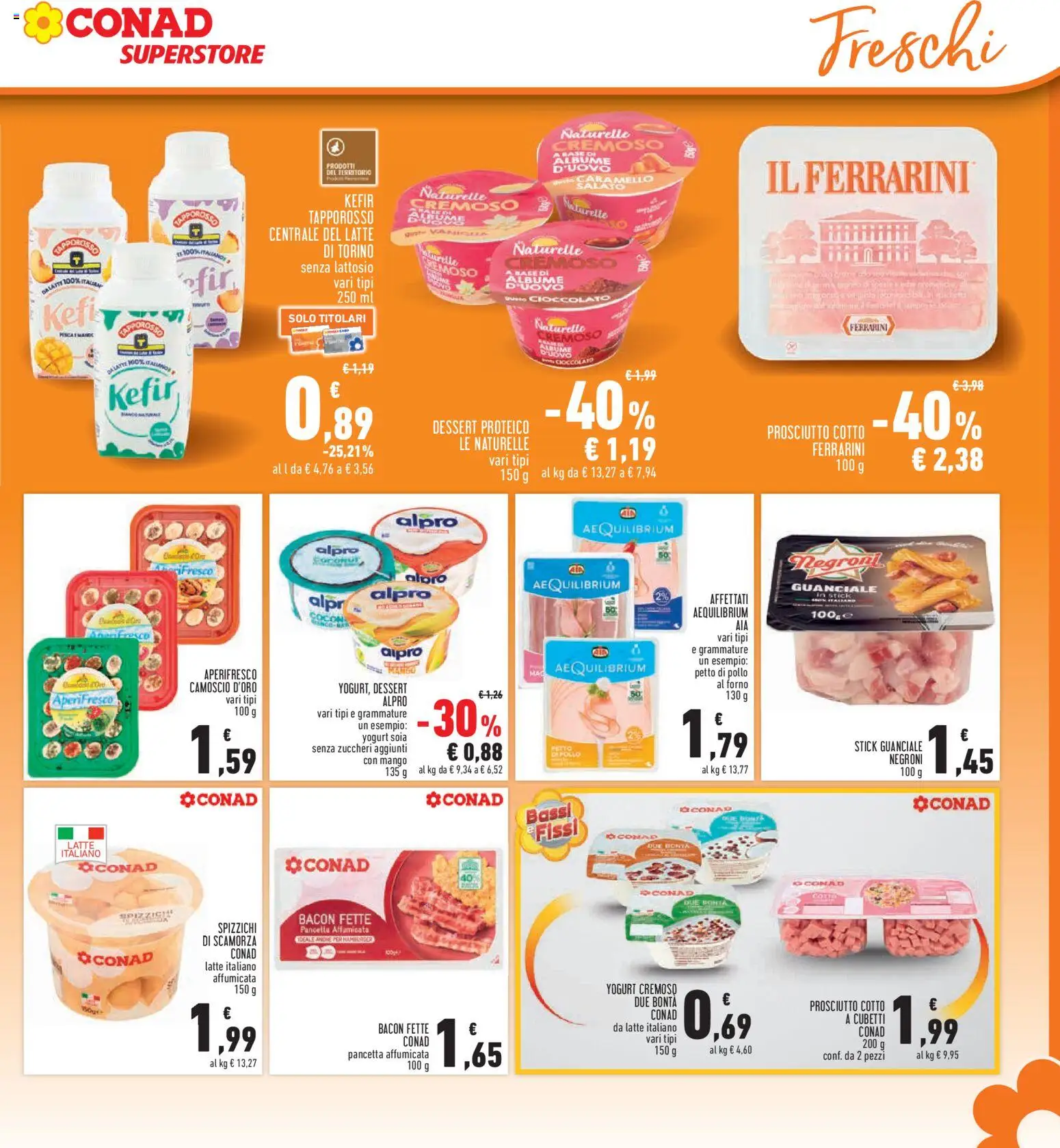 Volantino Conad del 02/07/2026 | Pagina: 11 | Prodotti: Pancetta, Mango, Prosciutto, Forno