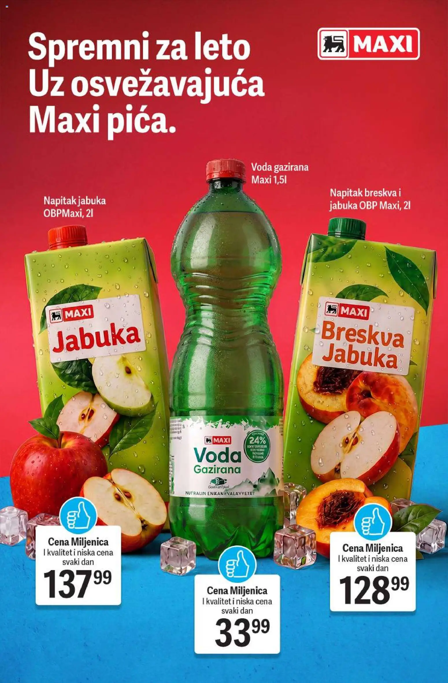 Maxi katalog - važi od 13.08.2026 | Strana: 10 | Proizvode: Voda, Breskva