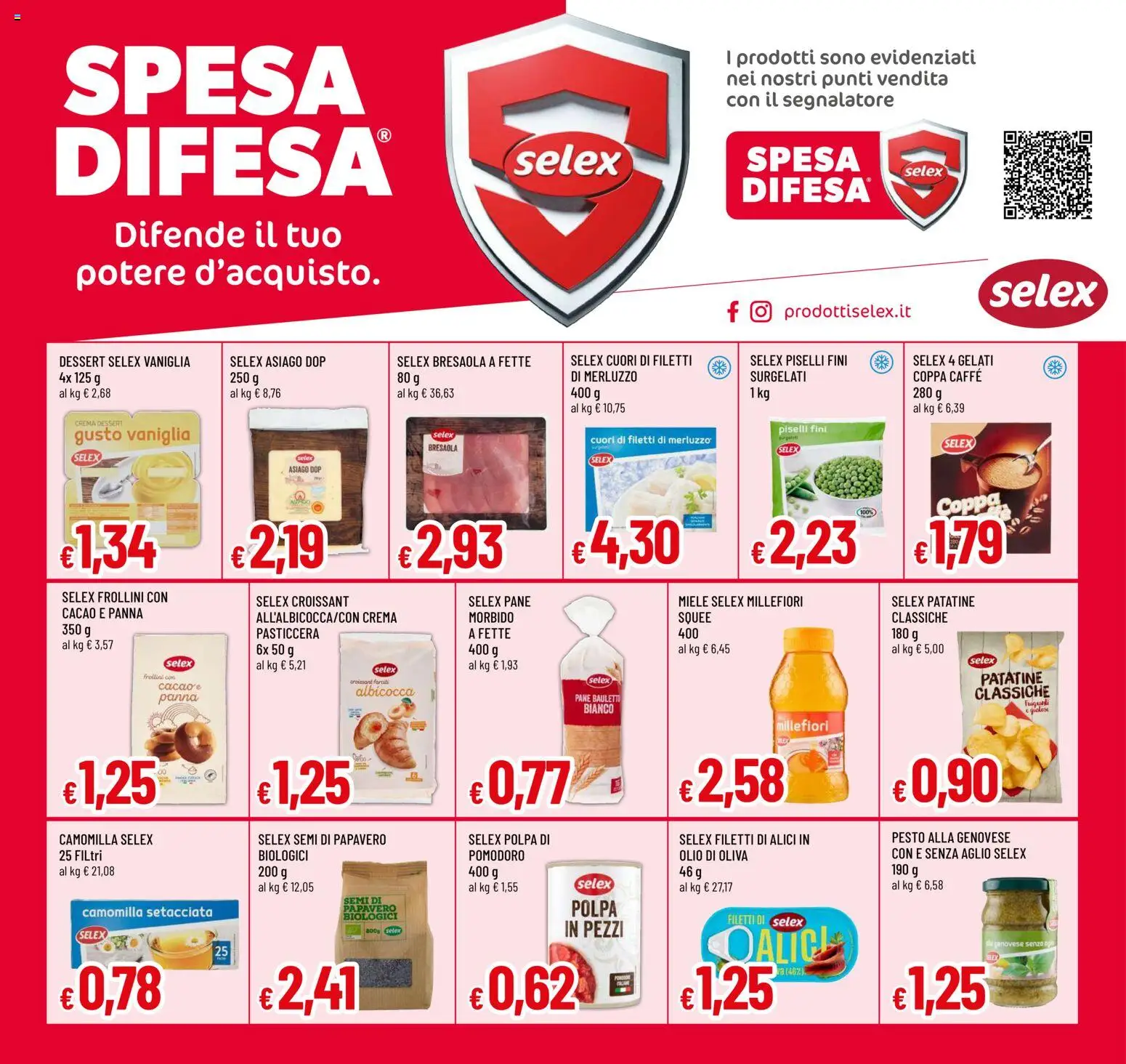 Volantino Famila del 04.06.2026 | Pagina: 14 | Prodotti: Crema, Olio, Pesto, Croissant