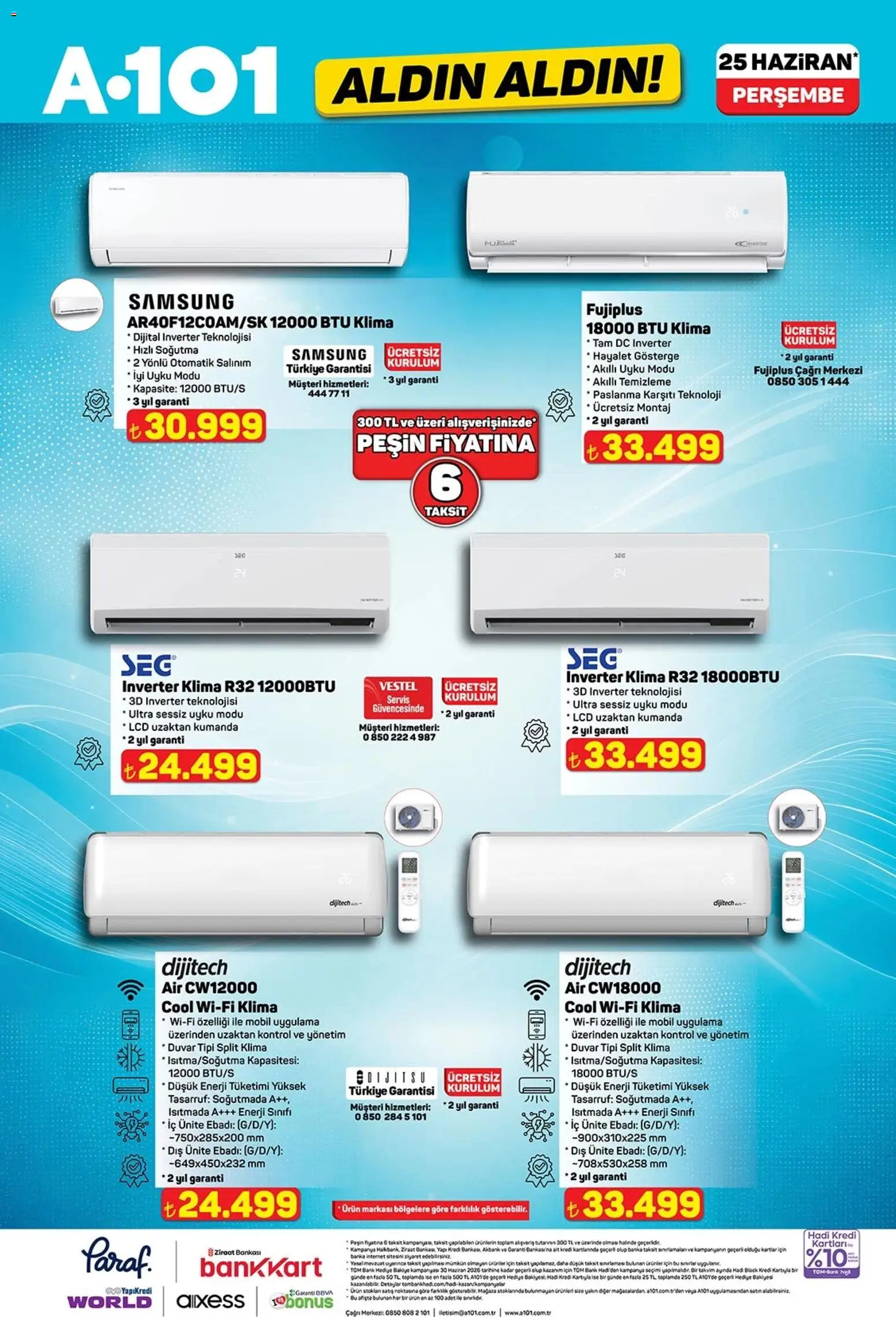 A101 - Katalog Aldın Aldın - 25 Haziran 2026 tarihinden itibaren geçerlidir | Sayfa: 8