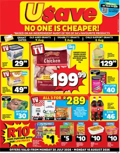 Usave specials catalogue – valid from 20/07/2026