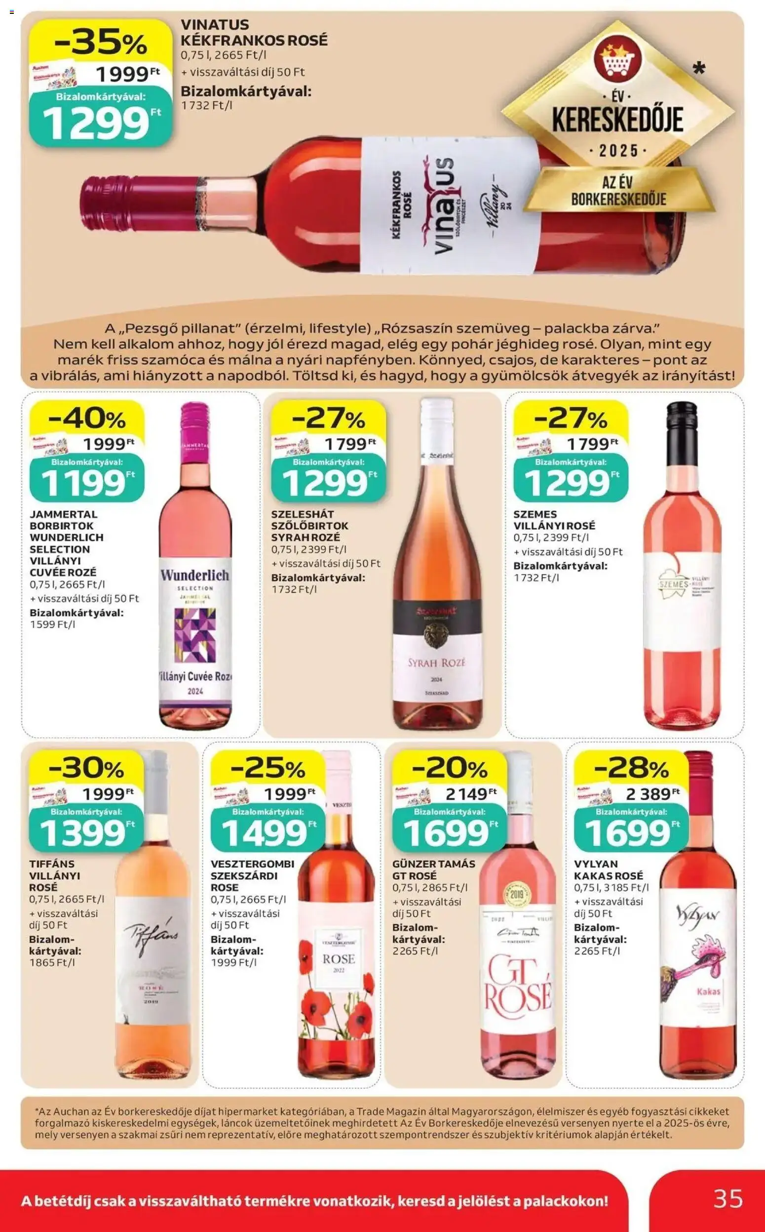 Auchan akciós ujság - amely érvényes a következő dátumtól: 30.04.2026 | Oldal: 35