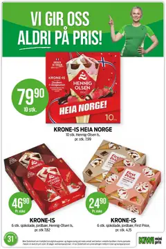 Forhåndsvisning av Kiwi kundeavis gyldig fra 27/07/2026 | Side: 19